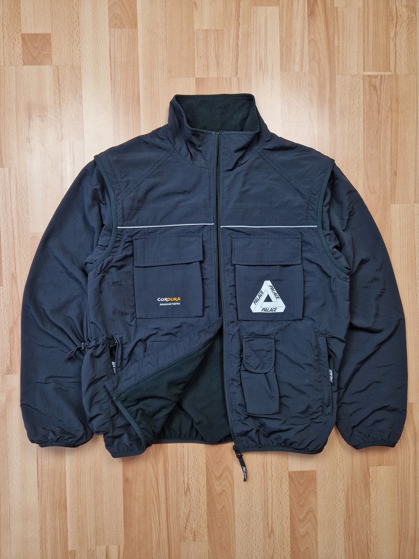 Palace Cordura RS Zip Off Gilet Jacket (L)
