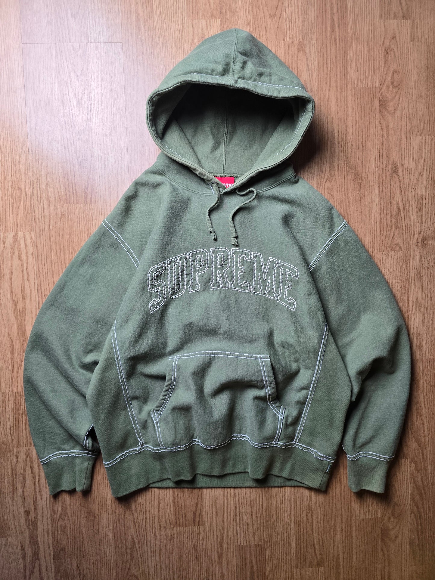 Supreme Big Stitch Hoodie (M)
