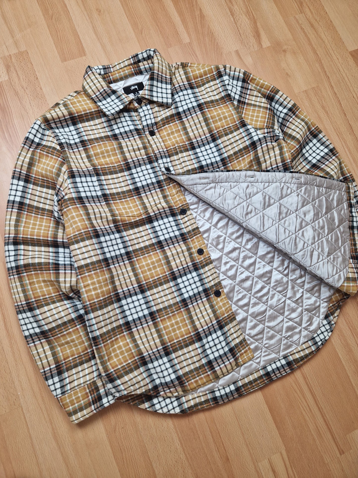 Stussy Quilt Lined Shirt Jacket (S/M)