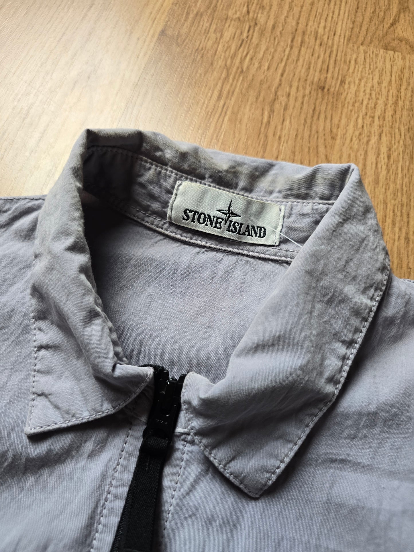 Stone Island Marina 50 Fili Zip Overshirt (L)