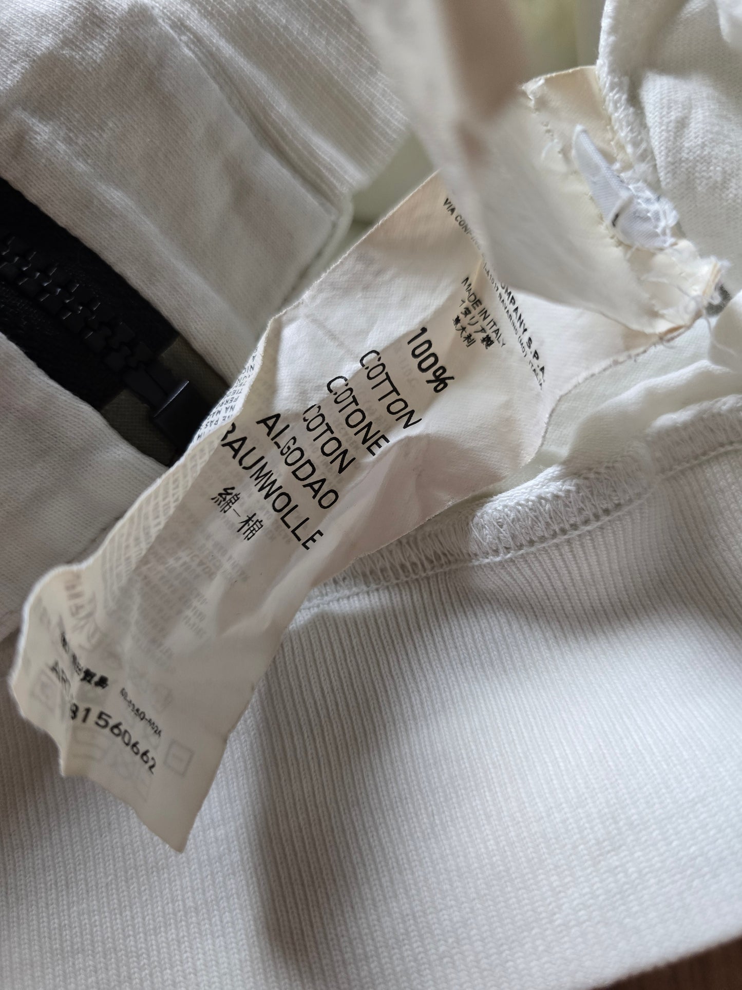 Stone Island 2013 Cotton Zip Hoodie (M)