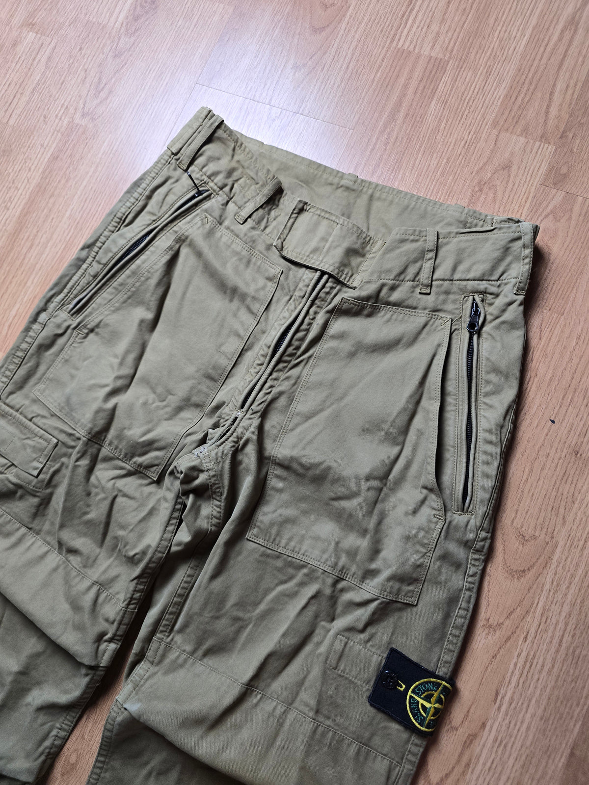 Vintage Stone Island Baggy Parachute Flight Cargo Pants (32x32)