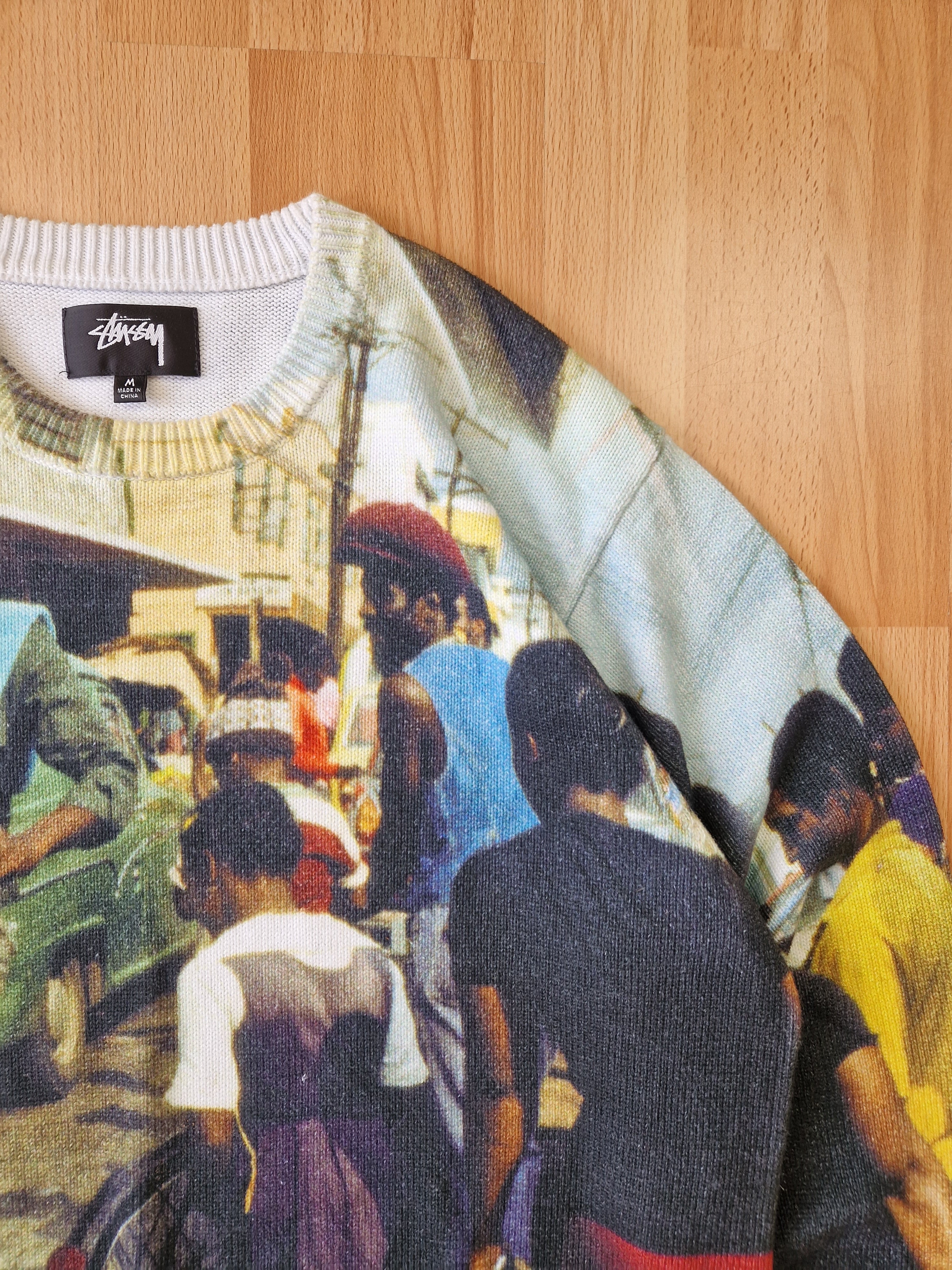 RARE Stussy Peter Tosh Print Sweater 'Multicolour' (M) – uniform.streetwear