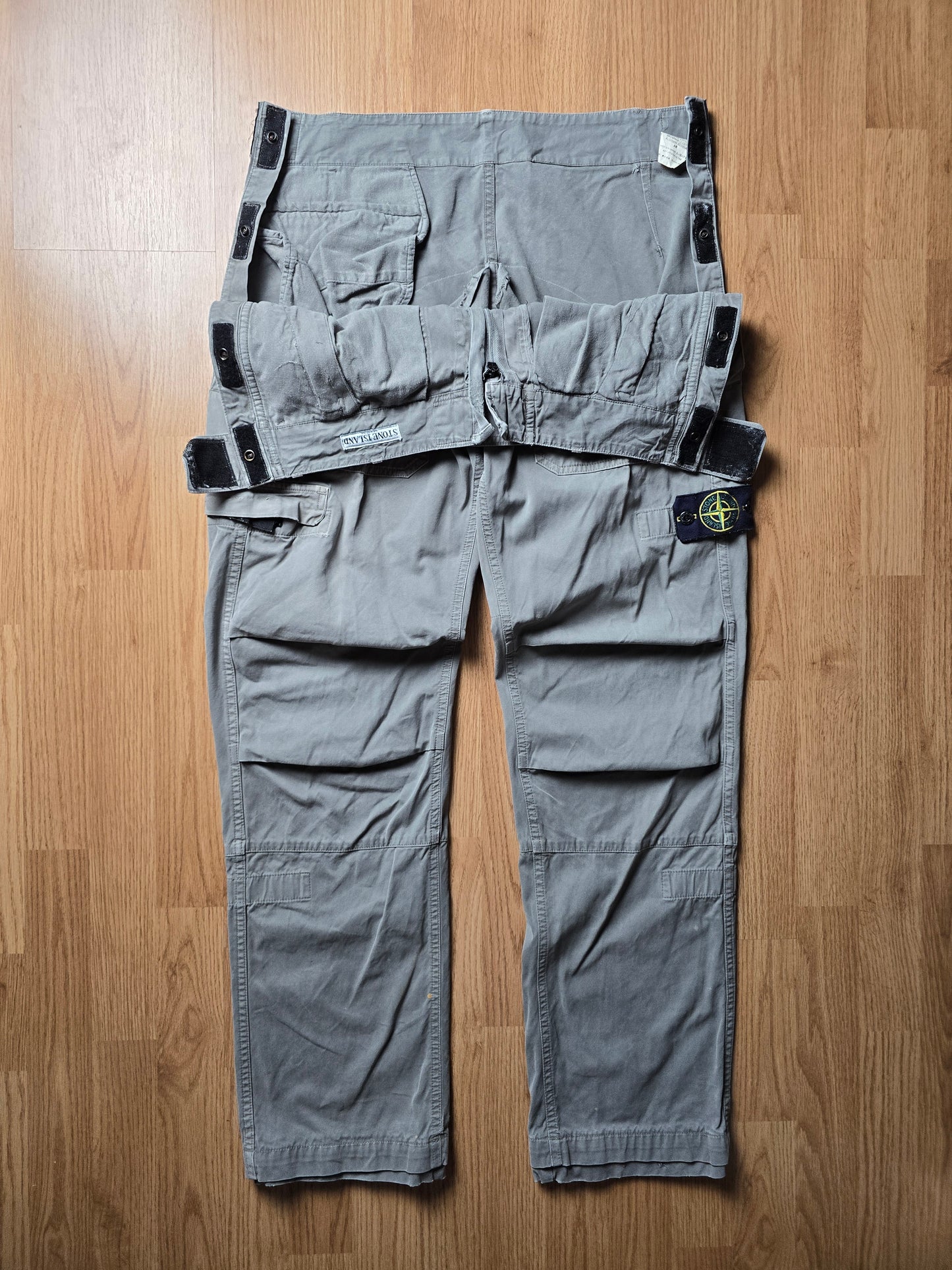 Stone Island AW07 Baggy Parachute Flight Cargo Pants (34x32)