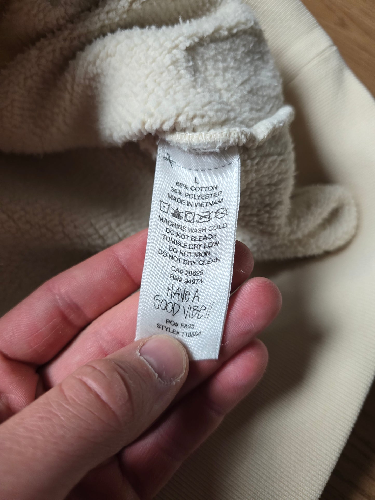 Stussy 2-Tone Contrast Hoodie (L)