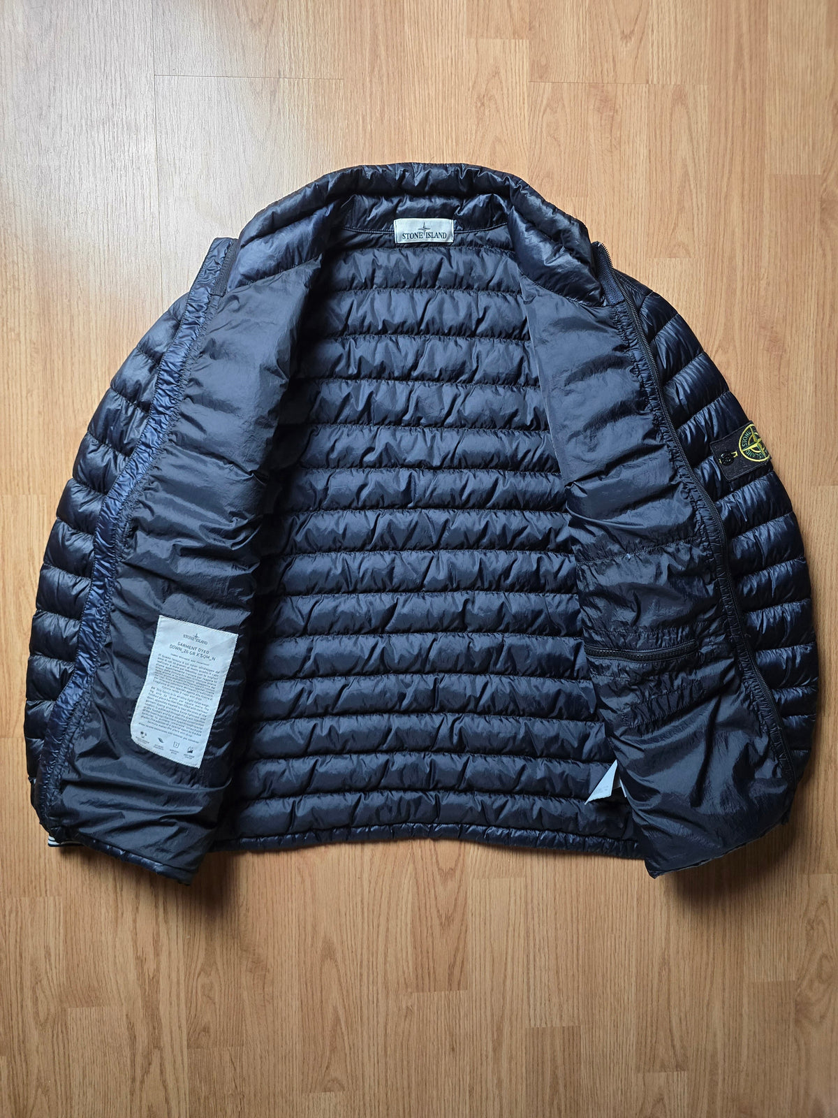 Stone Island Garment Dyed Ultralight Down Puffer Jacket (L)