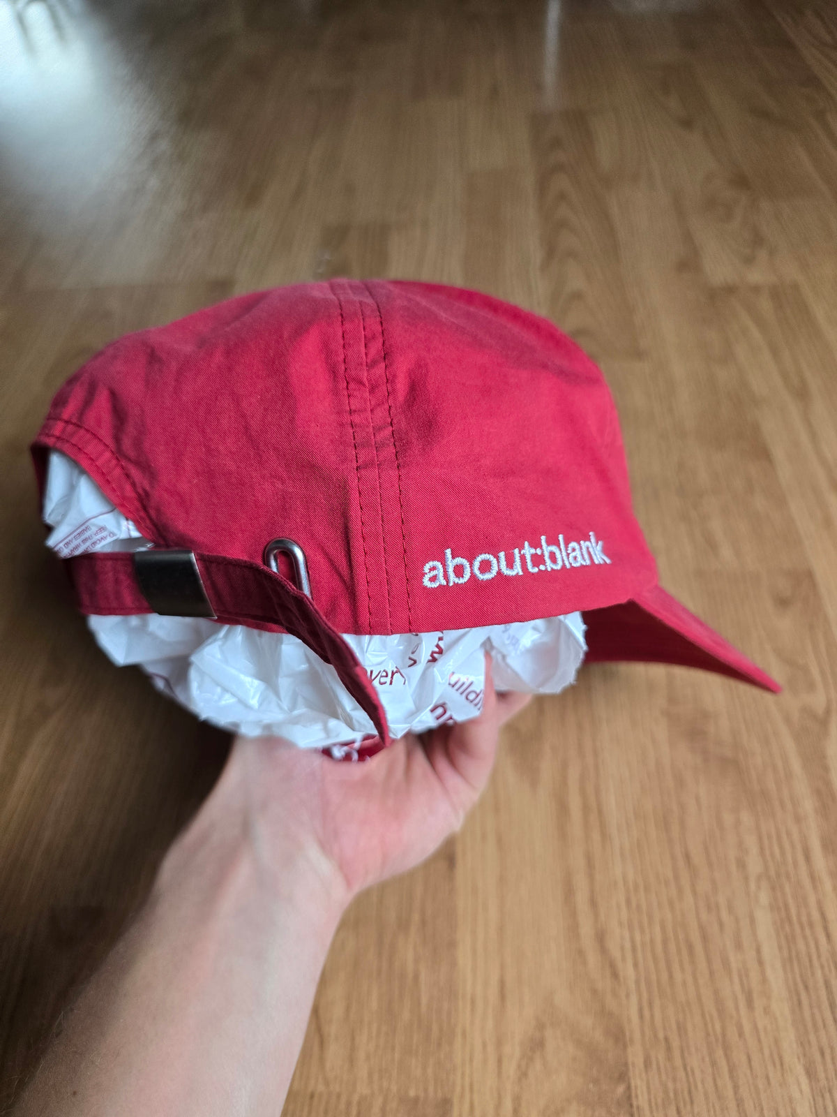 About Blank Wide Brim Embroidered Cap