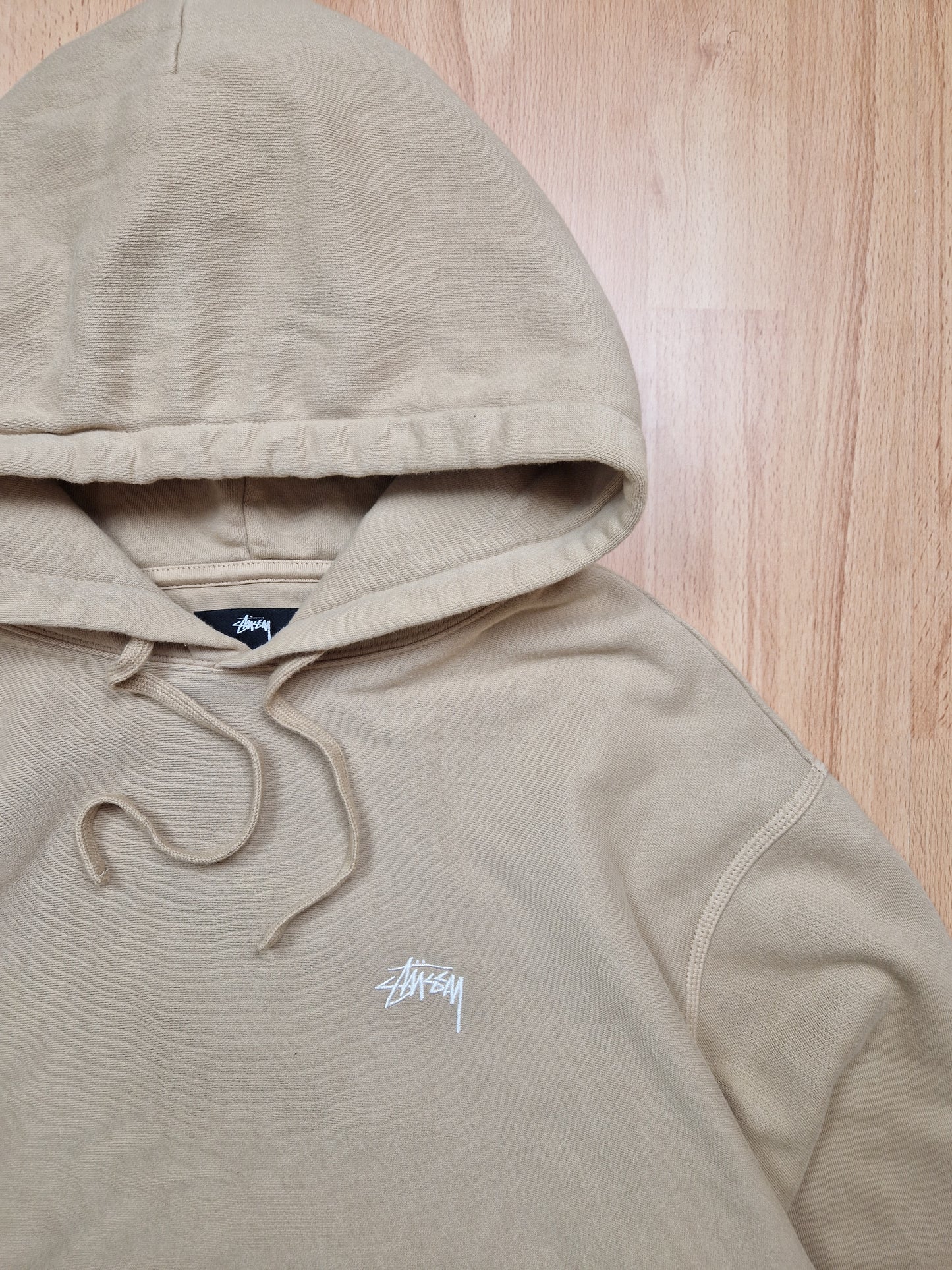 Stussy Embroidered Stock Logo Hoodie (M/L)