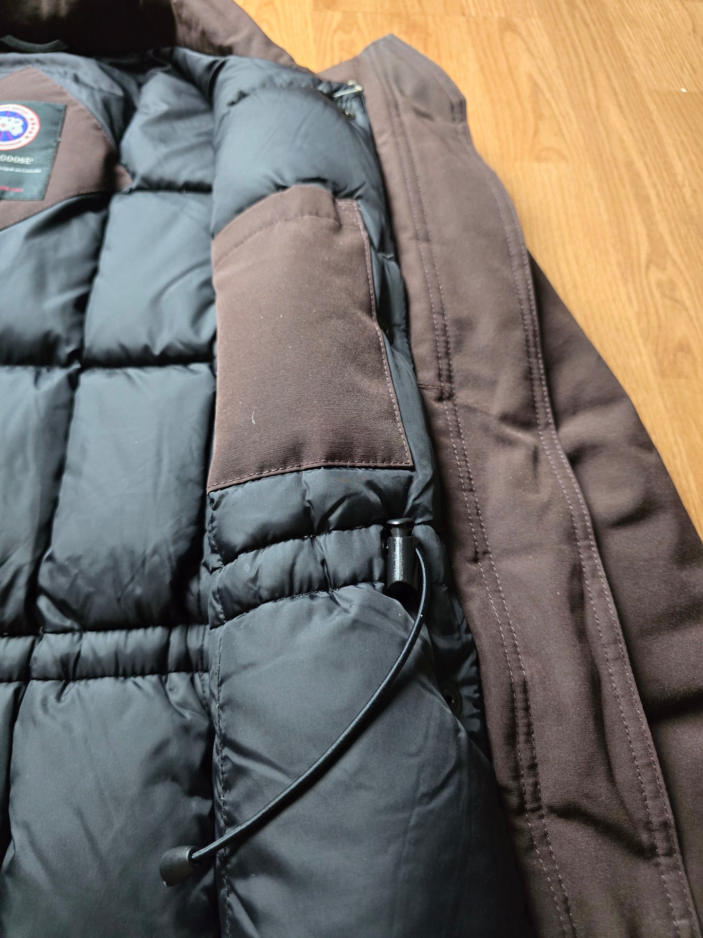 W/ Canada Goose Thrillium Goose Down Parka Jacket (S)