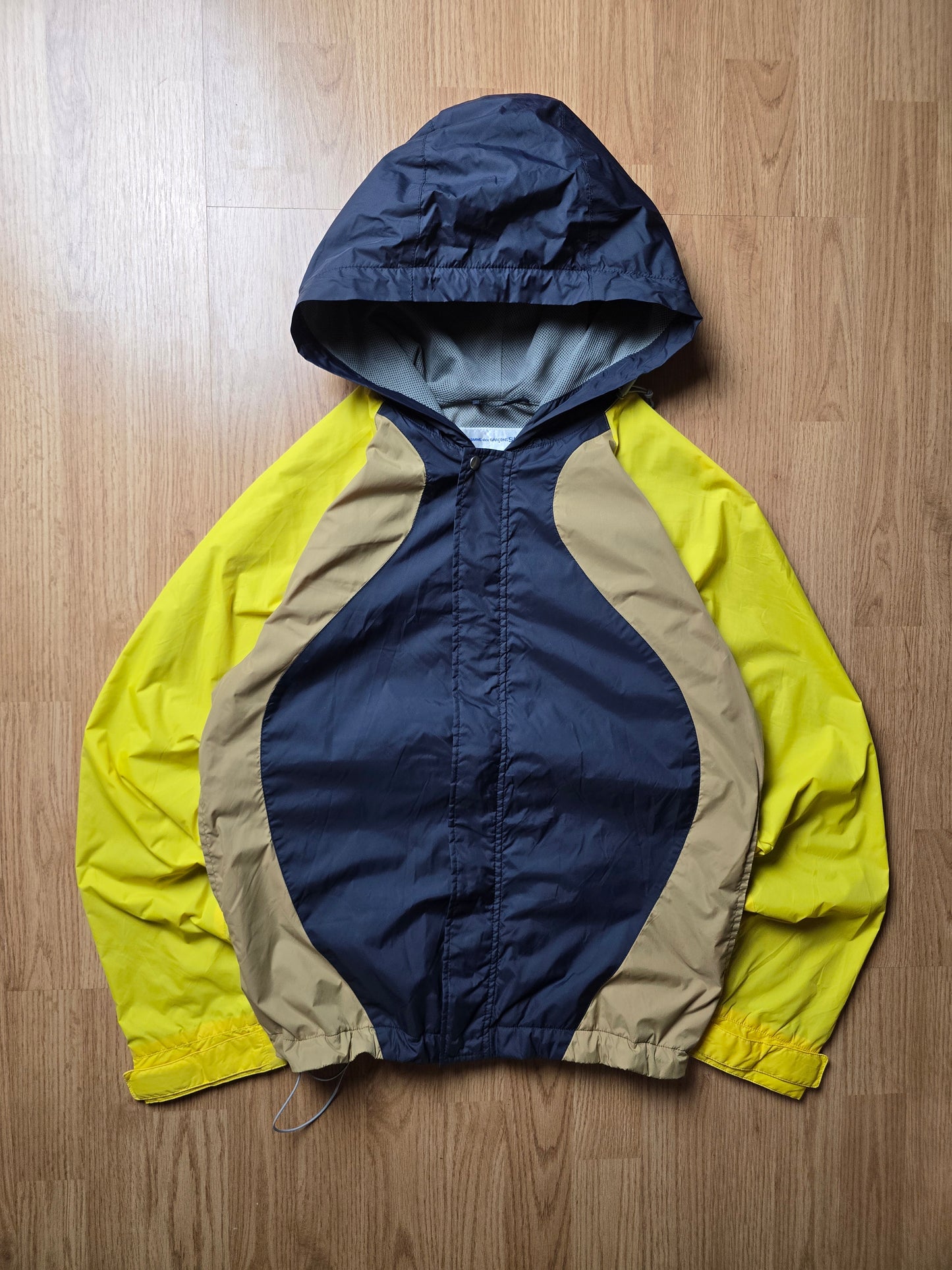 Comme Des Garcon Shirt SS09 Panelled Windbreaker Jacket (S)