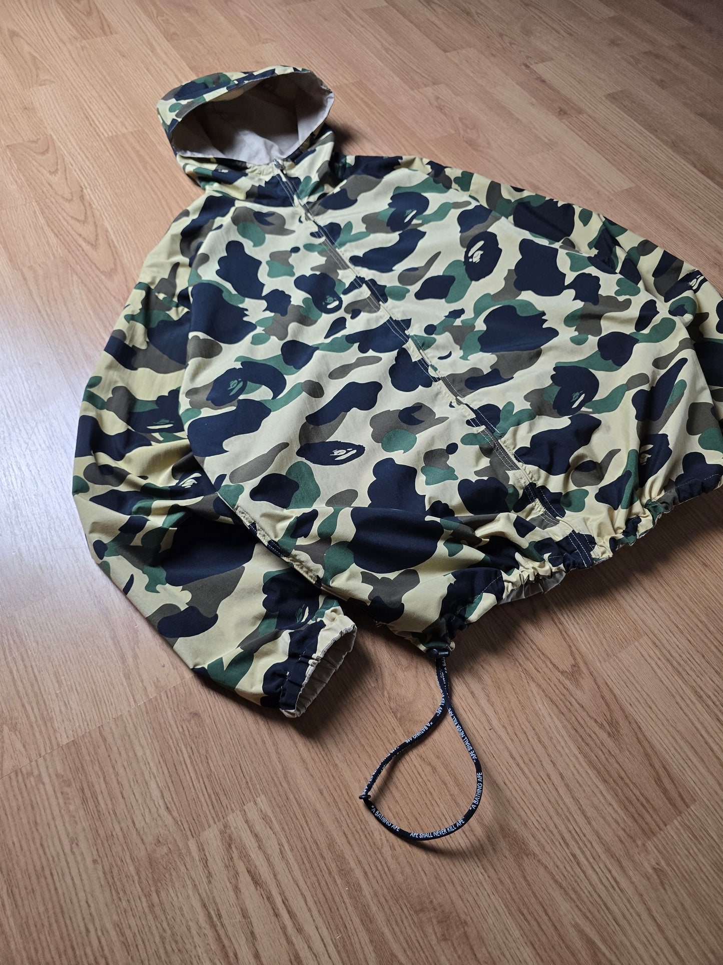 RARE 00s Bape 1st Camo Reversible Cycles Jacket (L)