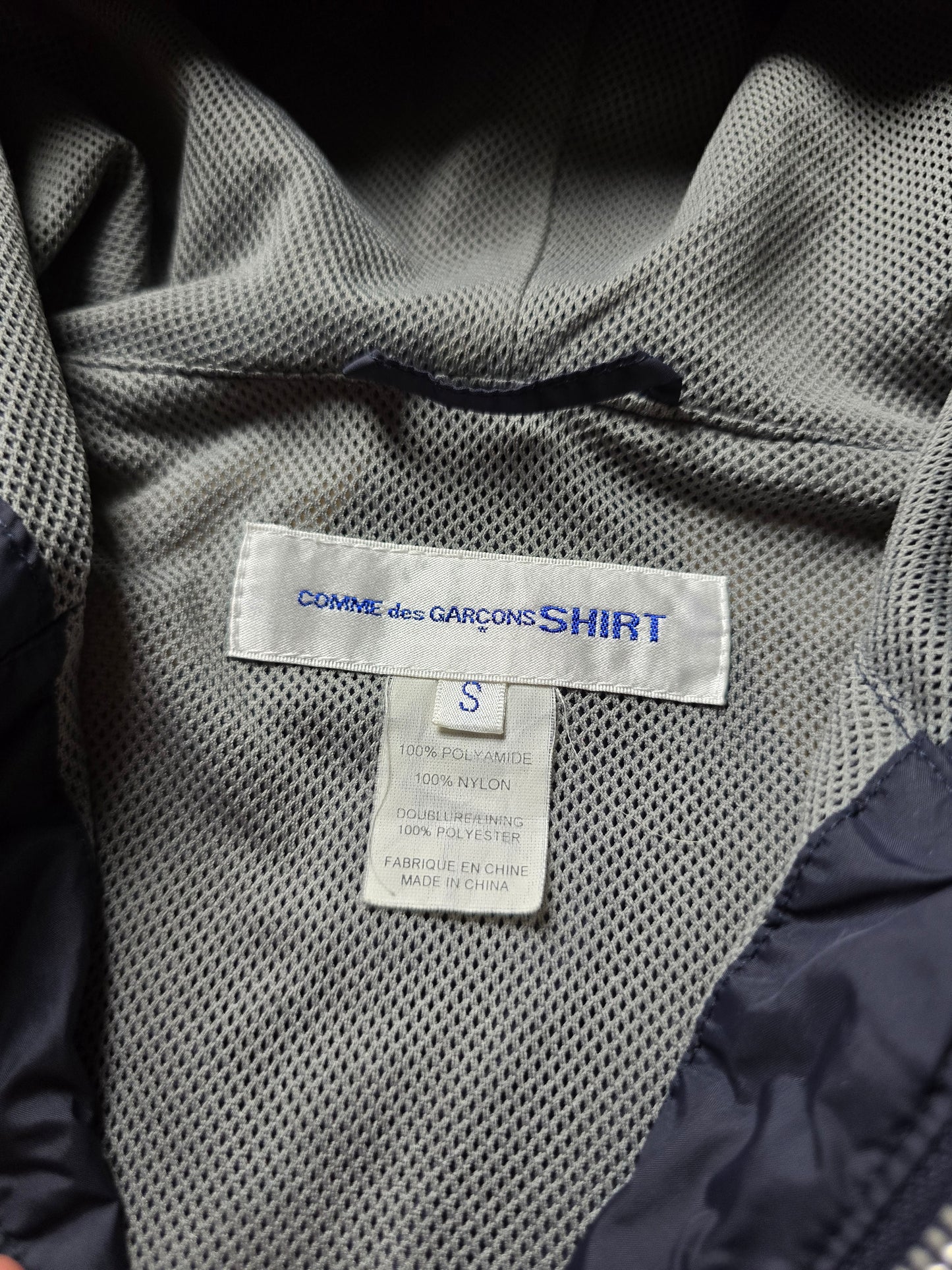 Comme Des Garcon Shirt SS09 Panelled Windbreaker Jacket (S)