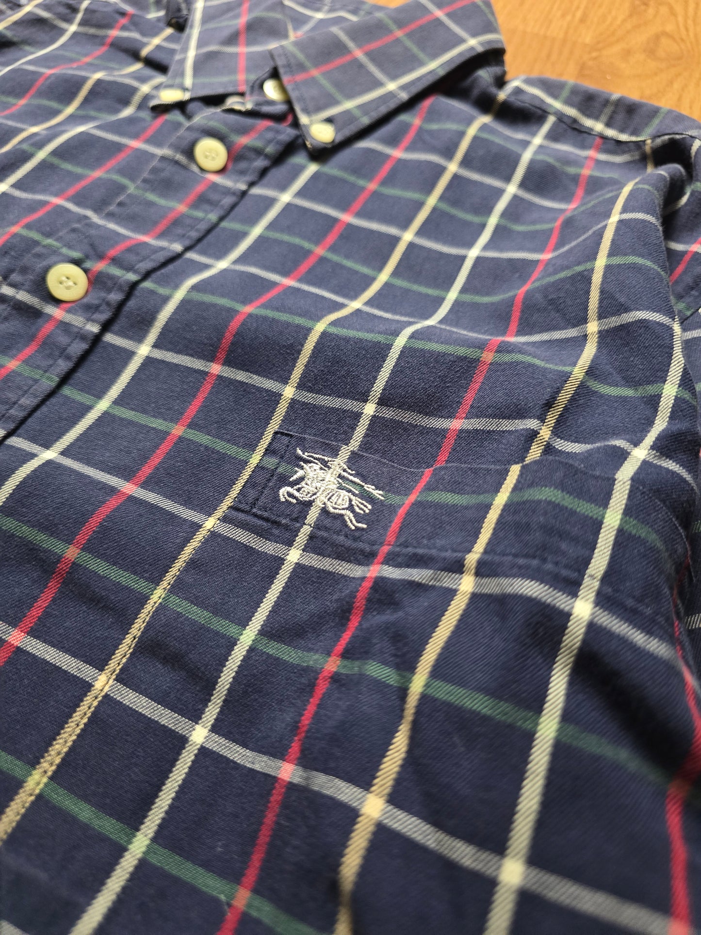 Vintage Burberry LS Nova Check Flannel Shirt (S)