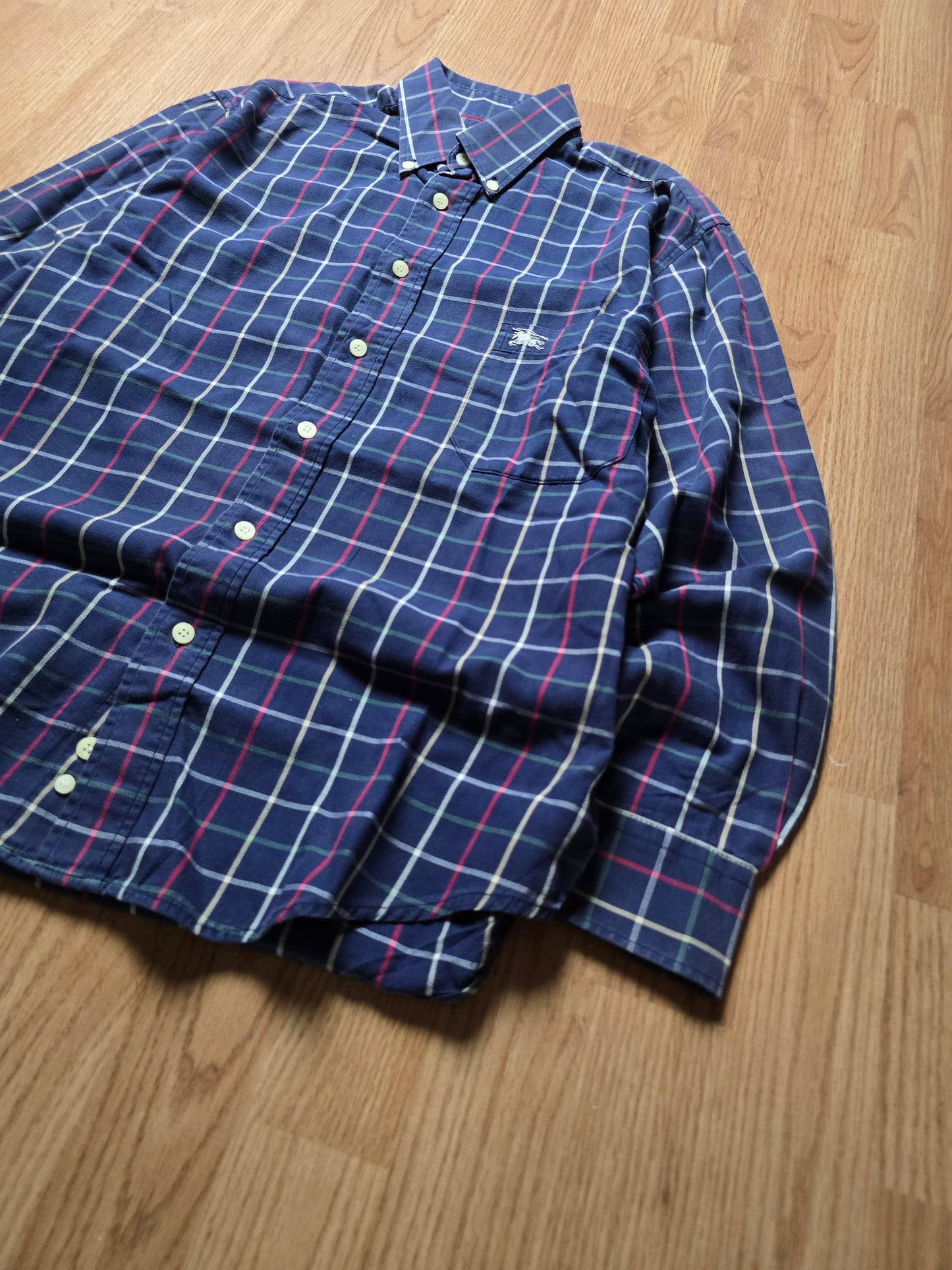 Vintage Burberry LS Nova Check Flannel Shirt (S)