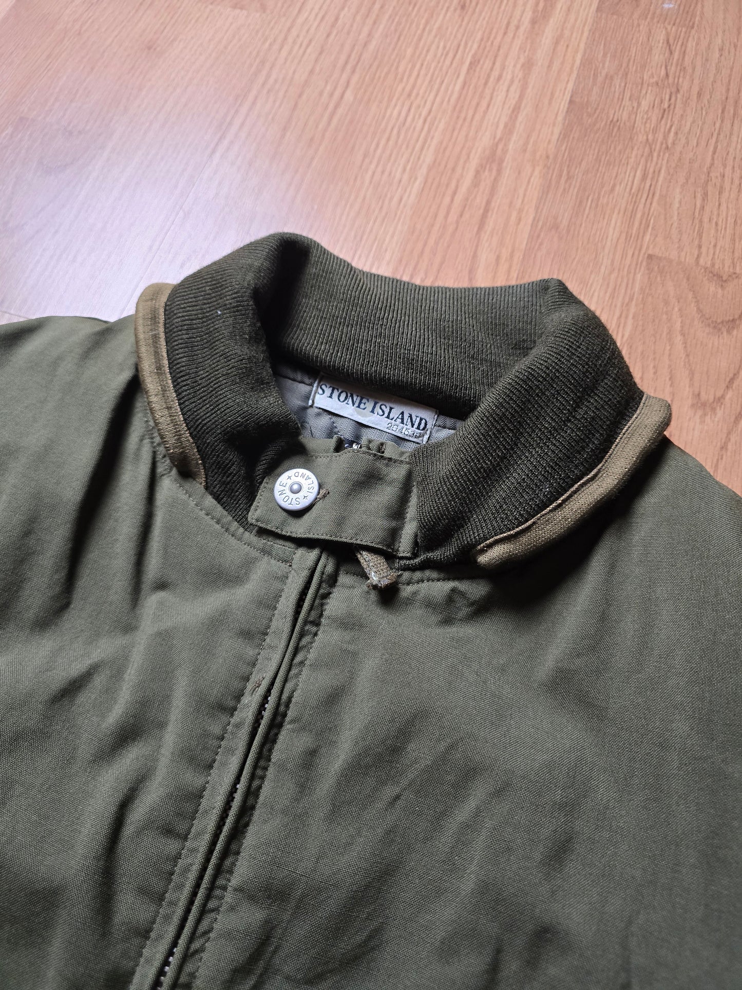 Vintage Stone Island AW01 Wool Canvas Jacket (XL)