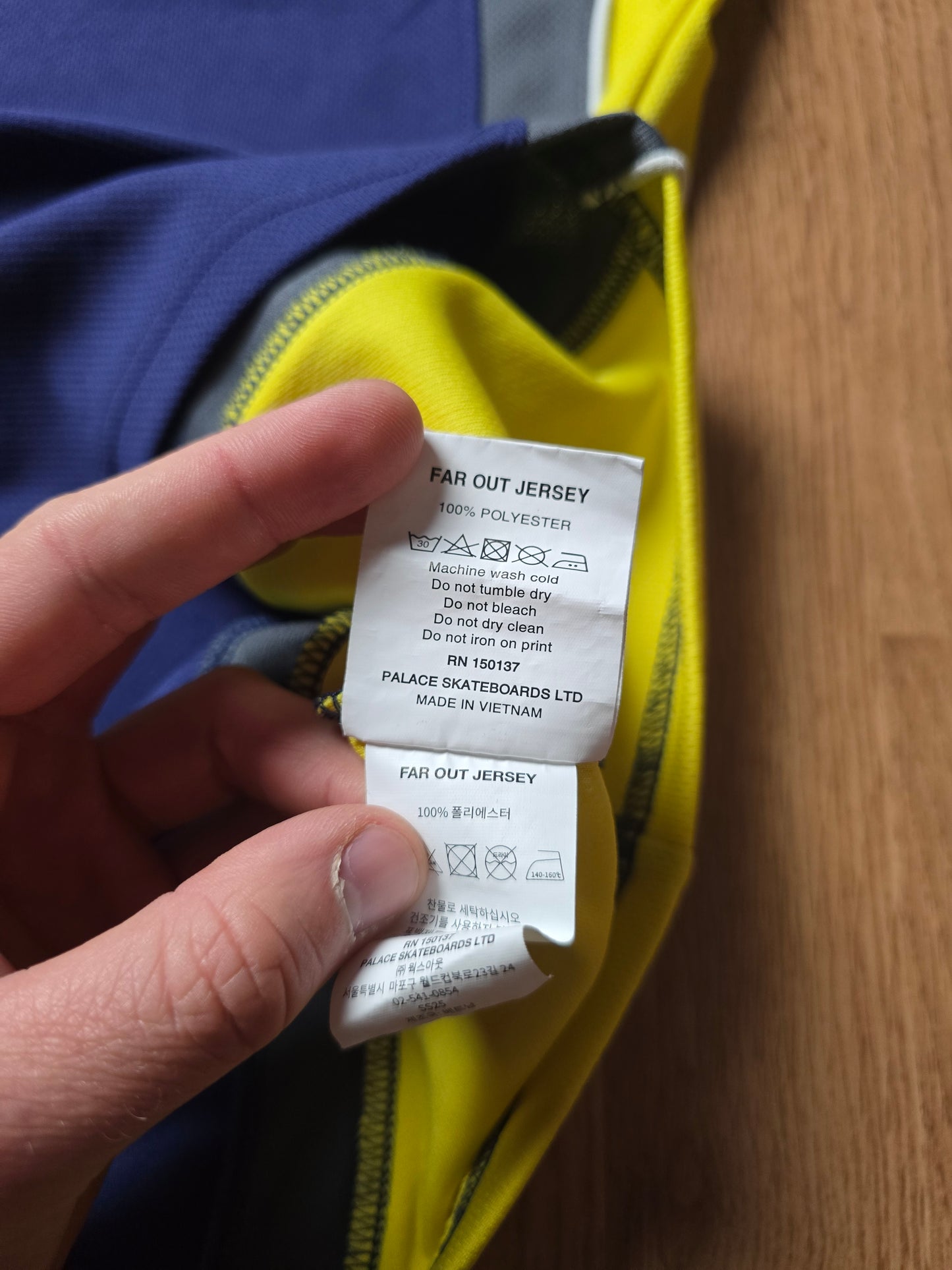 Palace 'Far Out Jersey' Tee (S/M)