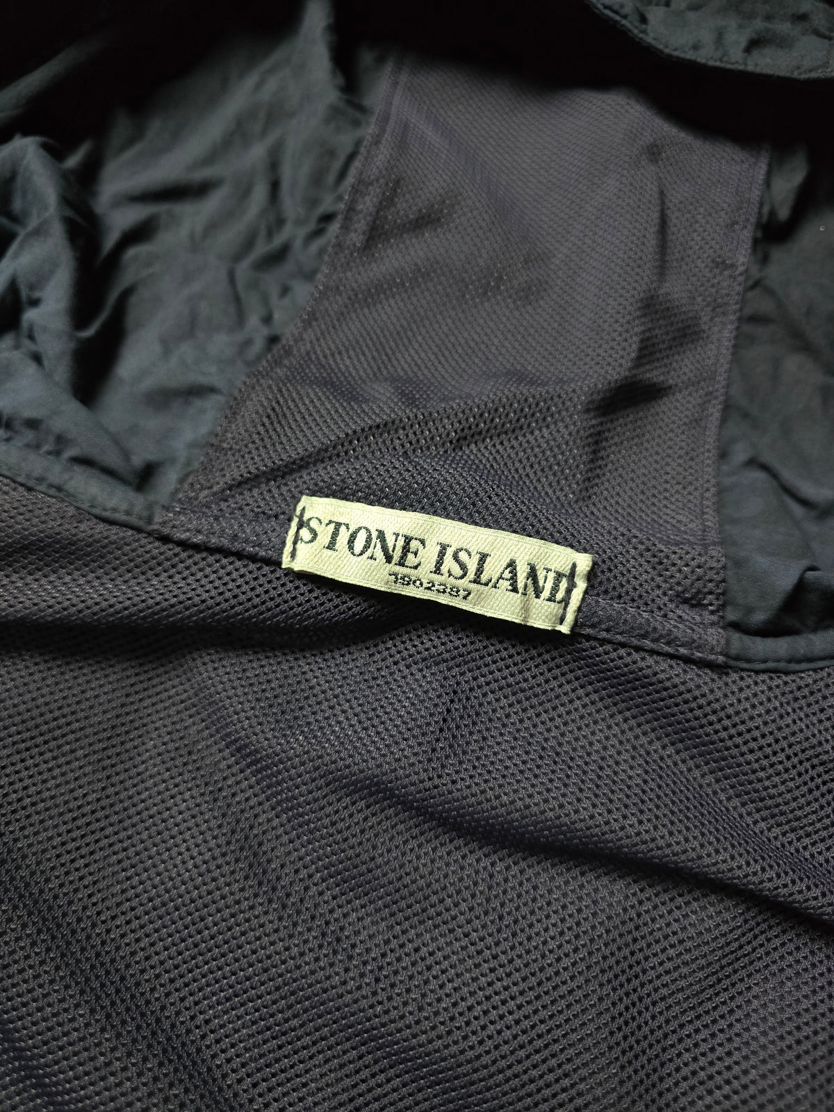 Stone Island Lightweight Mussola Gommata Hooded Bomber Jacket (L)