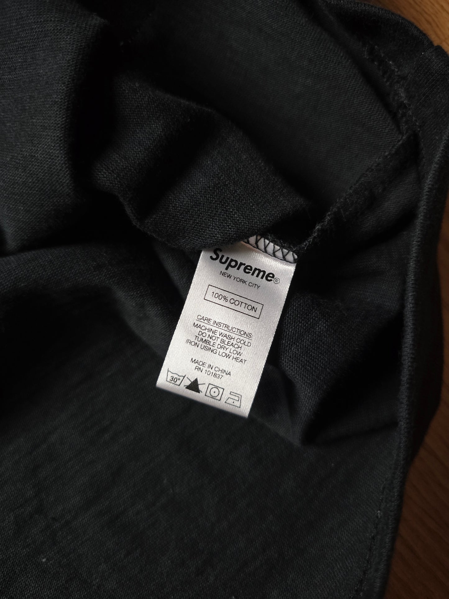Supreme Plaid Arc Logo SS Tee (XL)