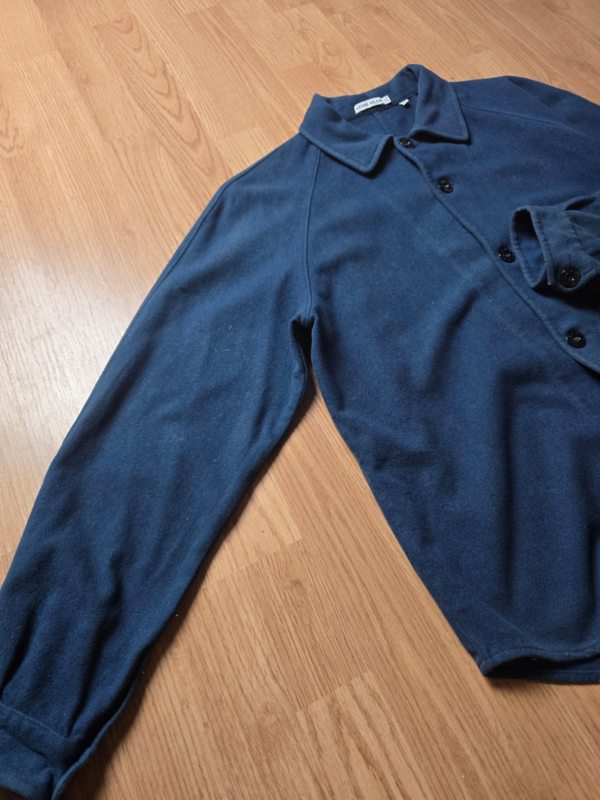Stone Island AW99 Garment Dyed Wool Overshirt (M/L)