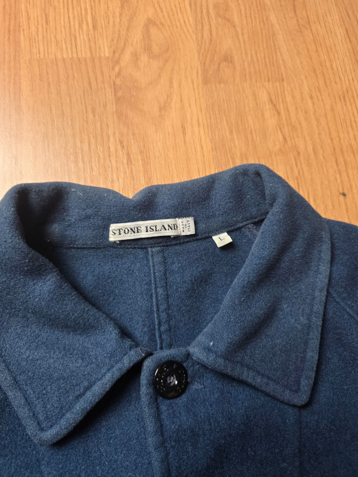 Stone Island AW99 Garment Dyed Wool Overshirt (M/L)