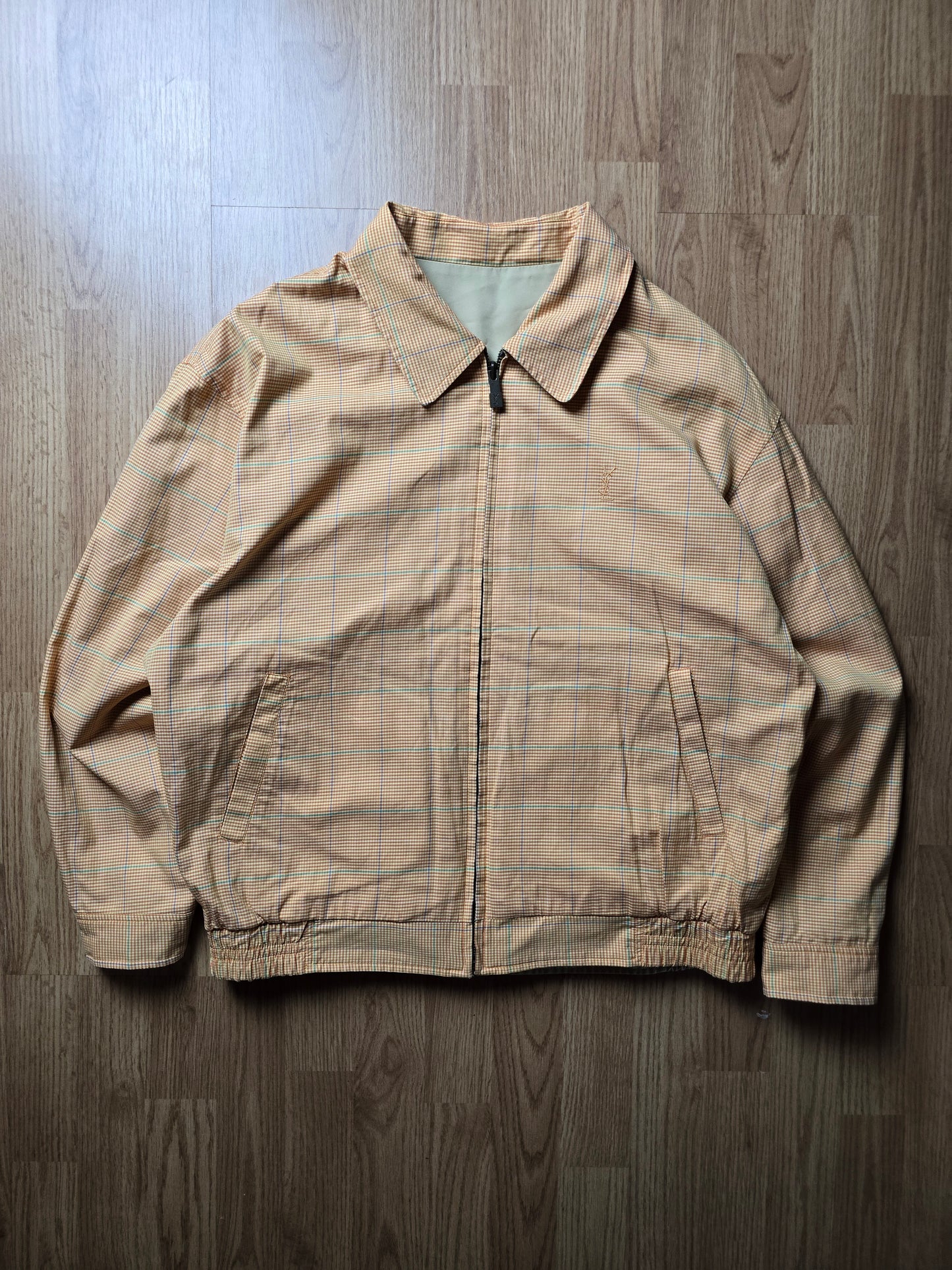 Vintage YSL Pour Homme Reversible Harrington Jacket (M/L)