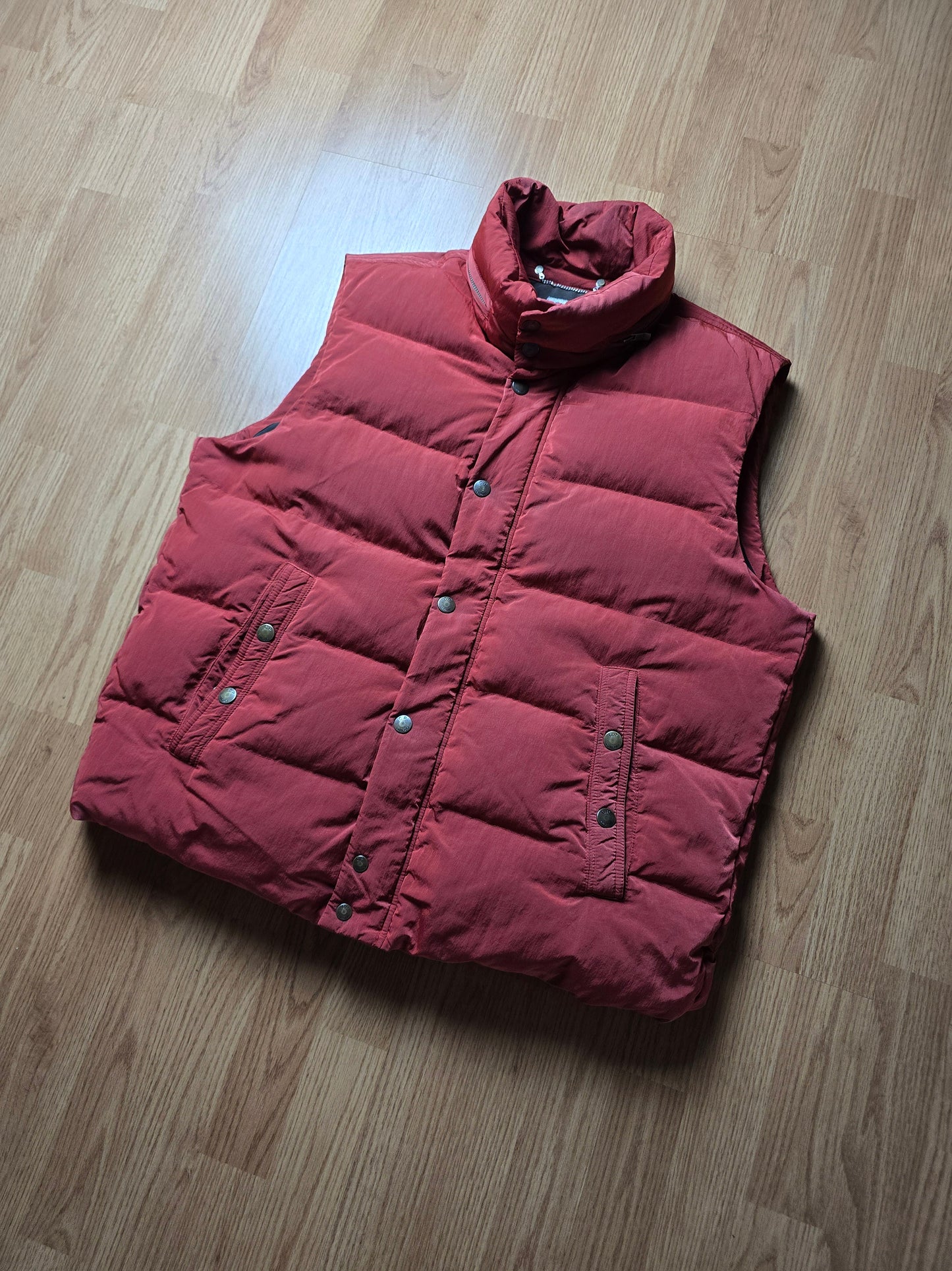 C.P. Company AW10 Nylon Shimmer Down Gilet/Vest (L/XL)