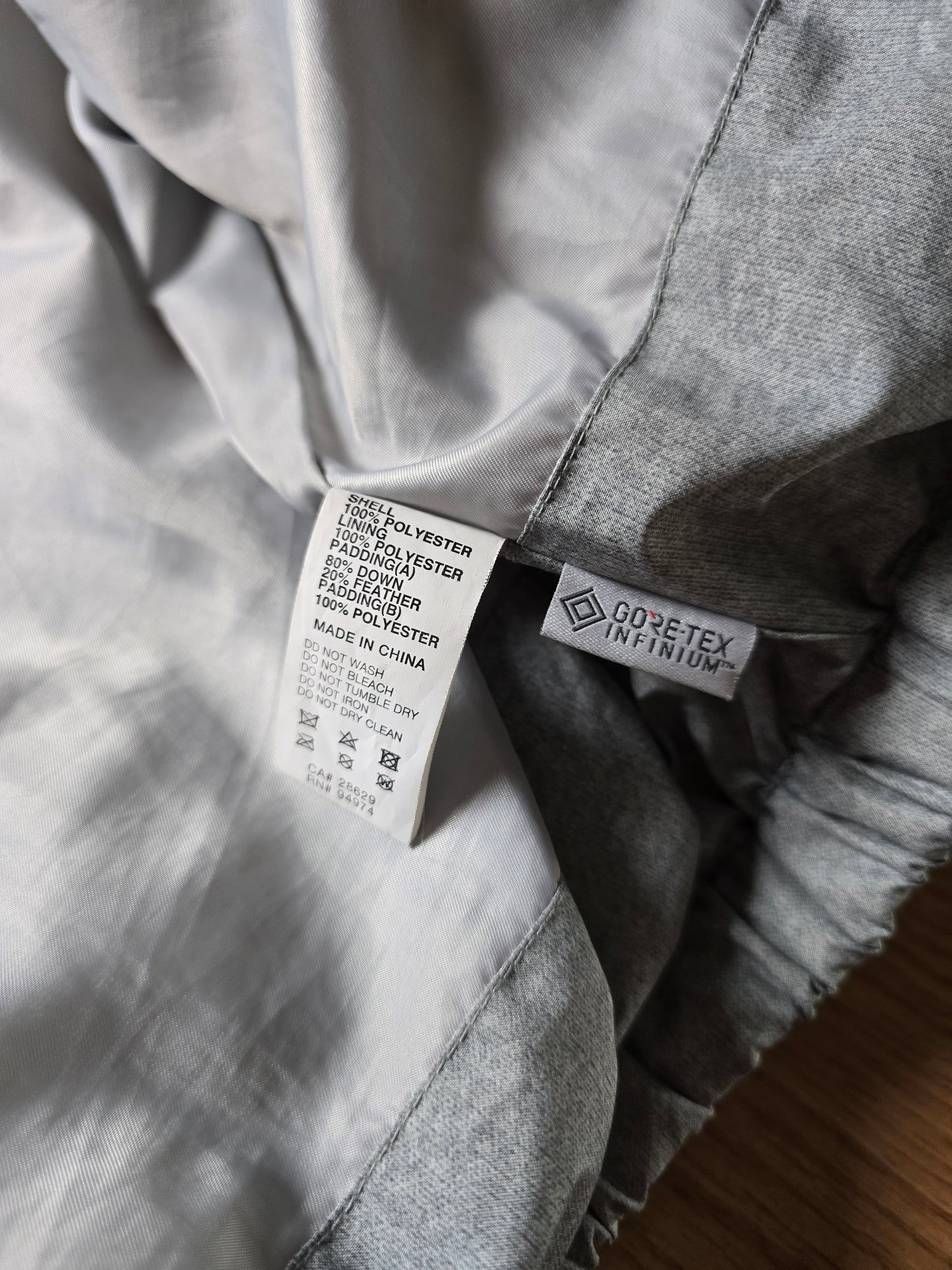 Stussy Gore-tex Infinium Down Hoody/Jacket (XL)