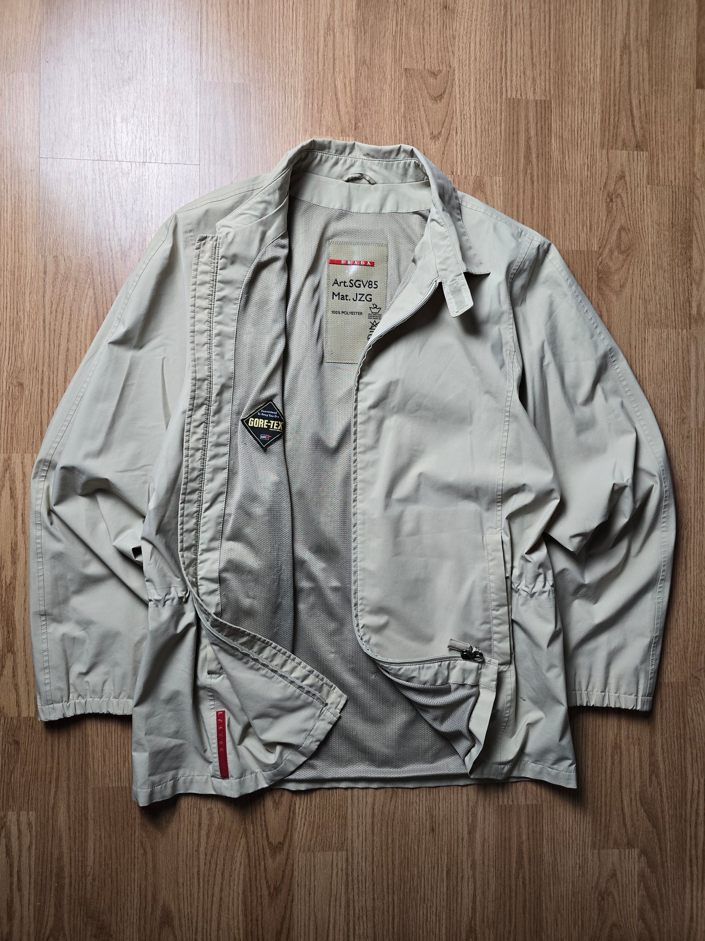 00s Prada Sport Gore-tex Waterproof Mac Jacket (L)