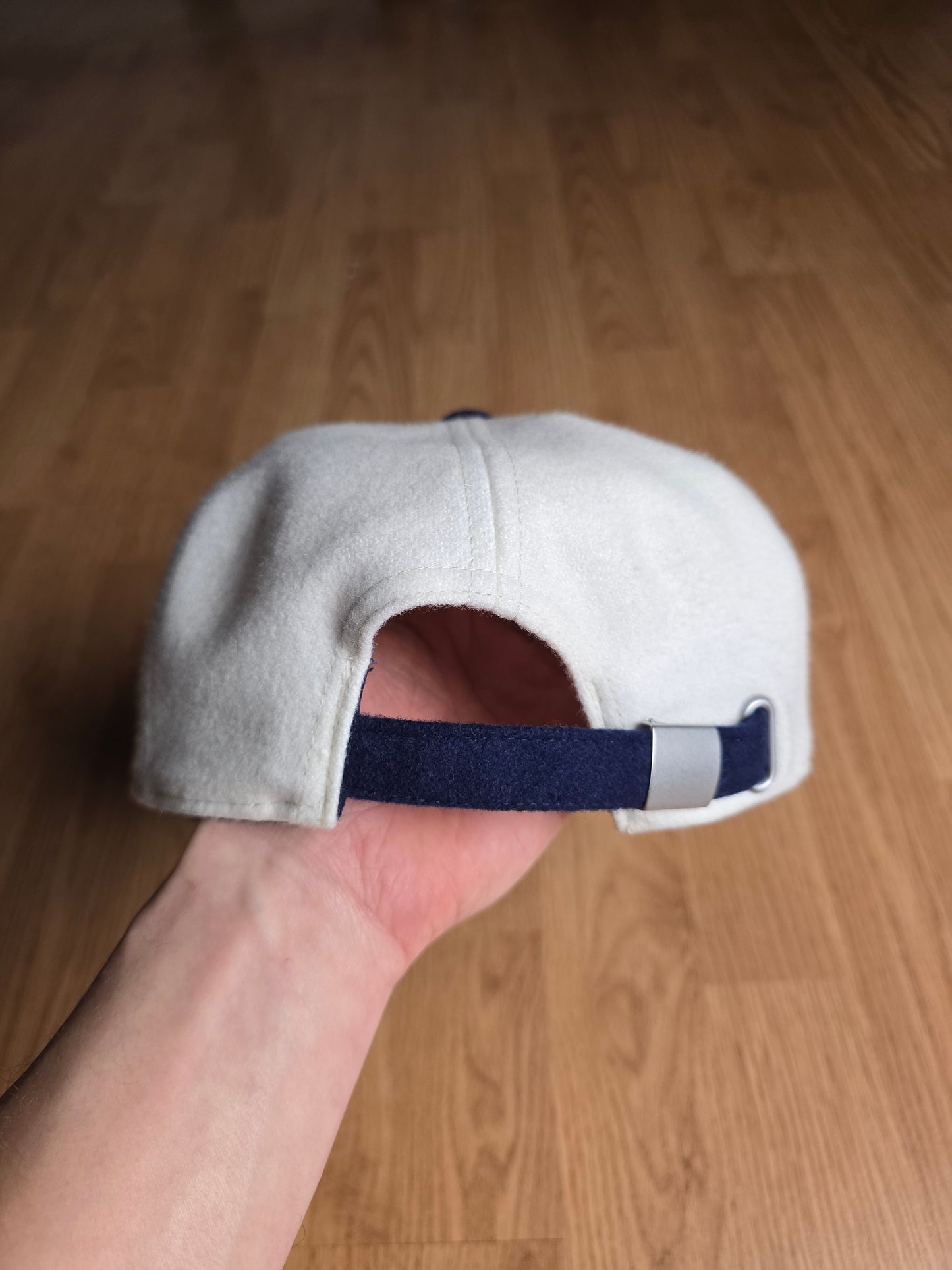 About Blank Wool-Blend Monogram Cap
