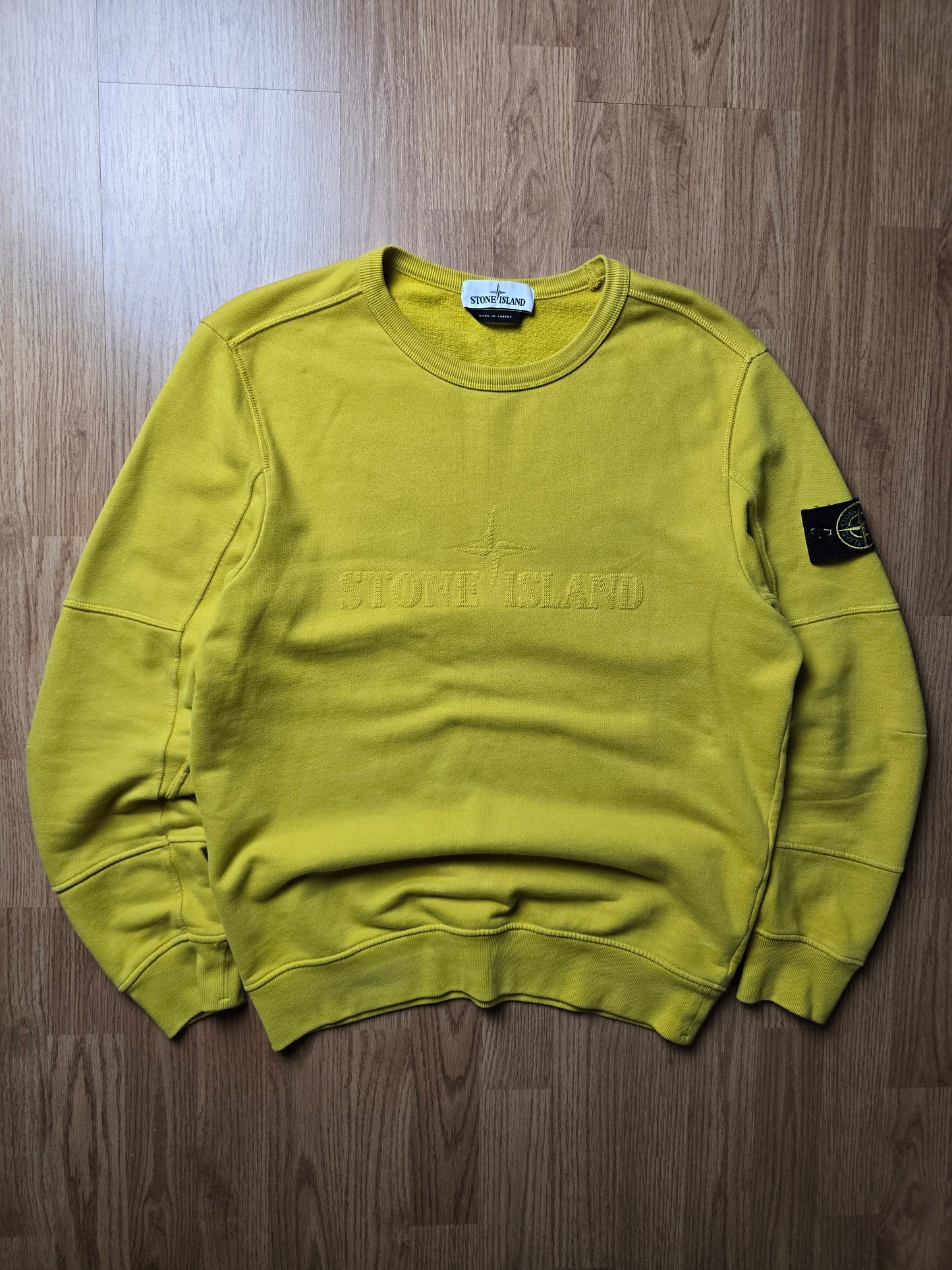 Stone Island Embroidered Crewneck Sweatshirt (M)