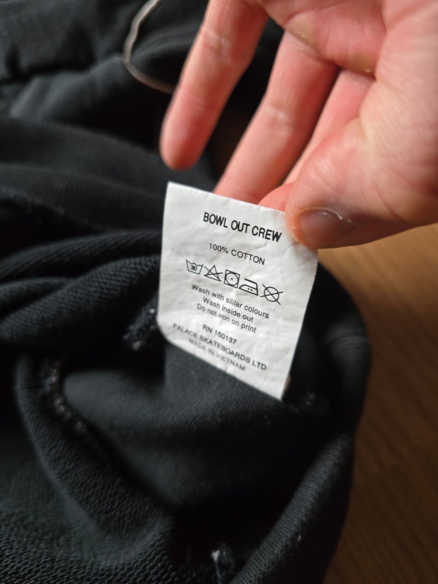 Palace Bowl Out New Zealand Crewneck Sweatshirt (S/M)