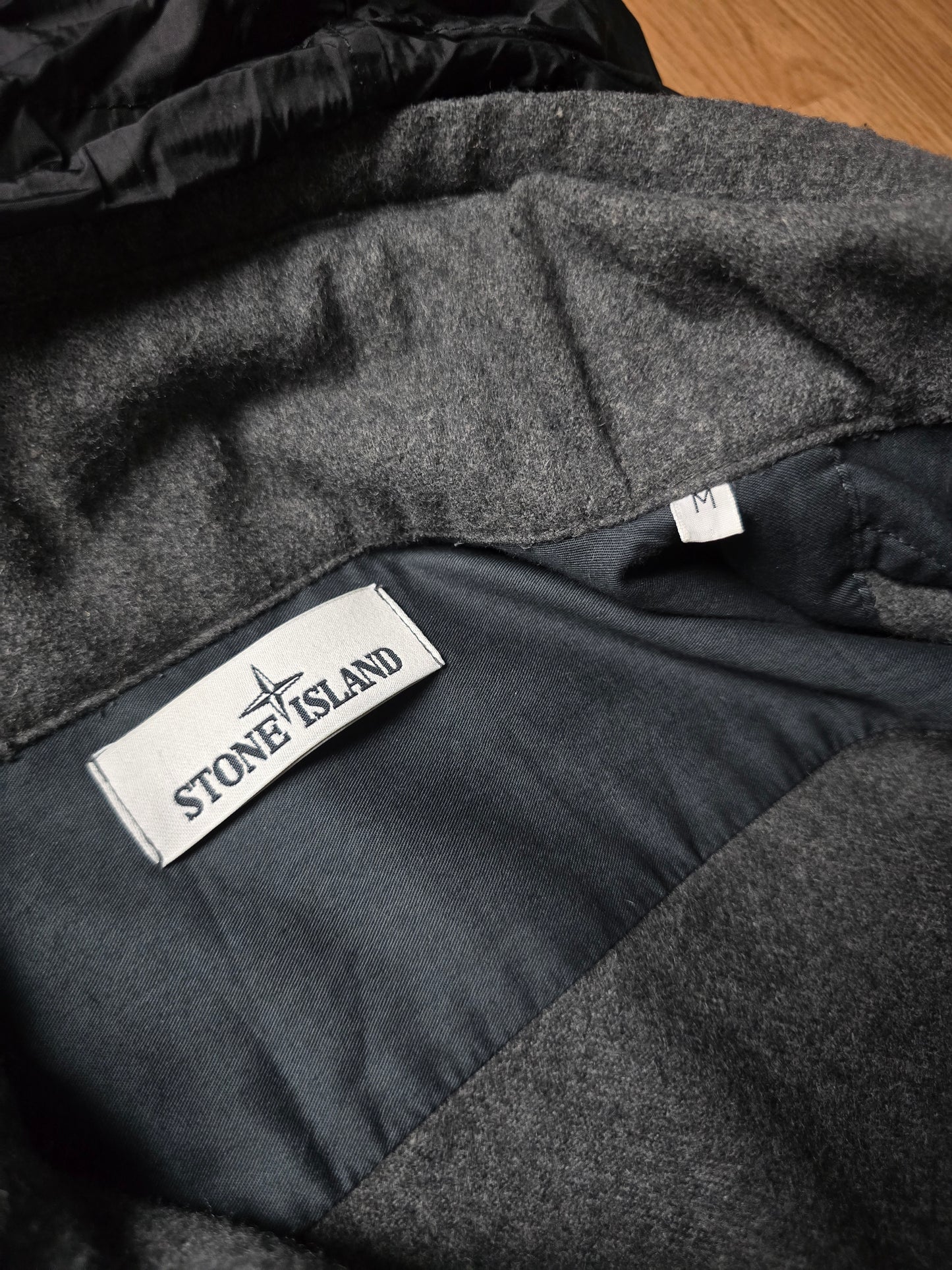 Stone Island AW14 Melange Wool Poly Bionic Finish Jacket (M)