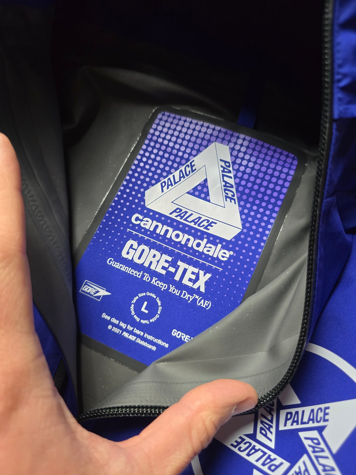 Palace x Cannondale 'Mad Boy Gore-tex Paclite' Jacket BNWT (L)