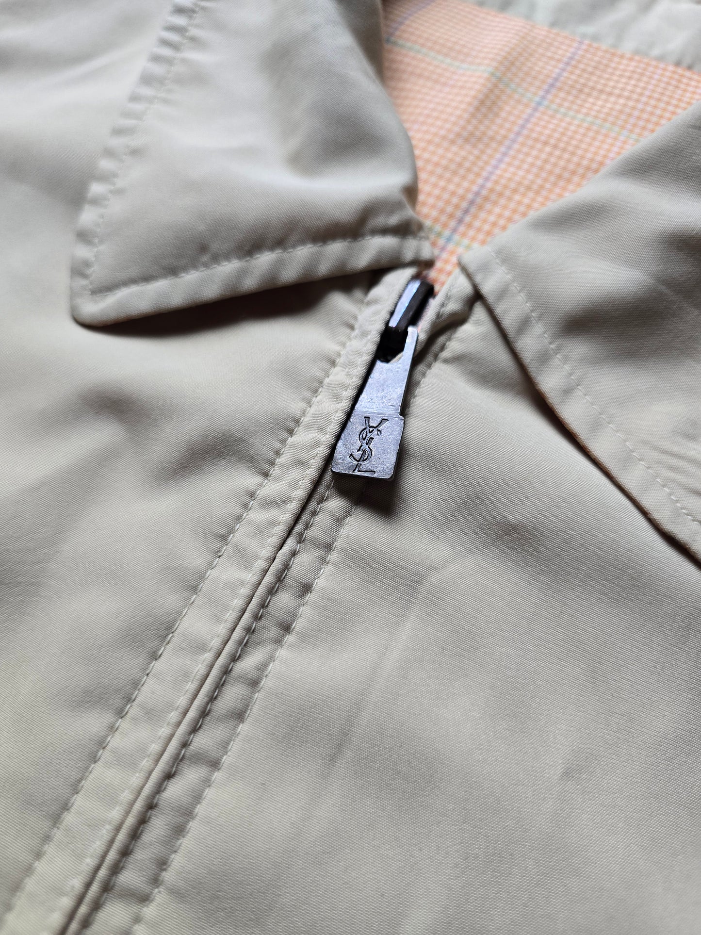 Vintage YSL Pour Homme Reversible Harrington Jacket (M/L)