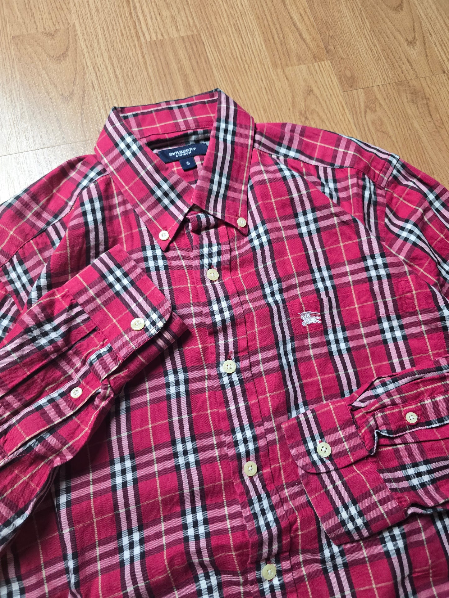 Vintage Burberry LS Nova Check Flannel Shirt (S)