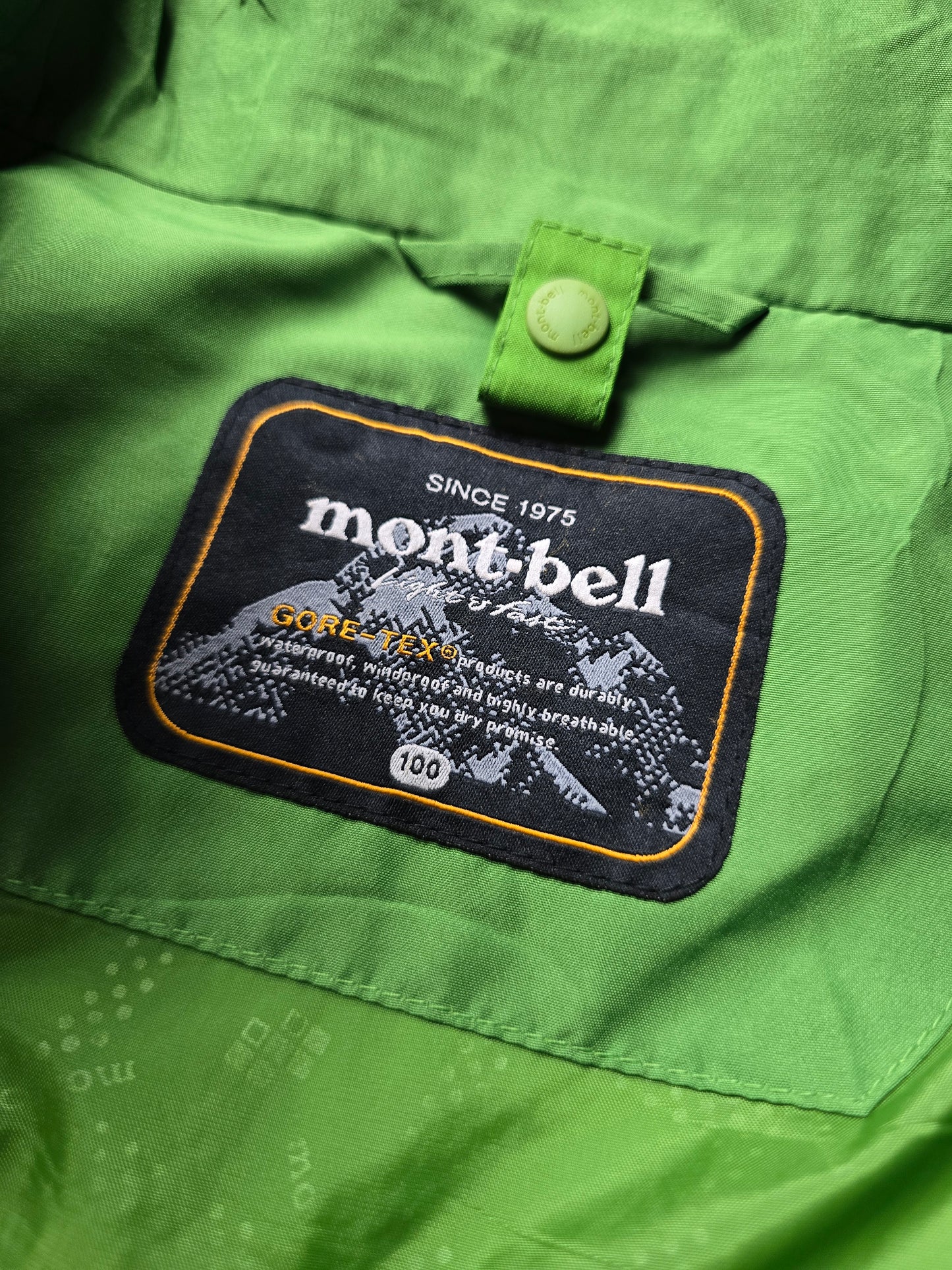 Vintage Montbell 2-In-1 Gore-tex Jacket With Removable Down Liner (M)