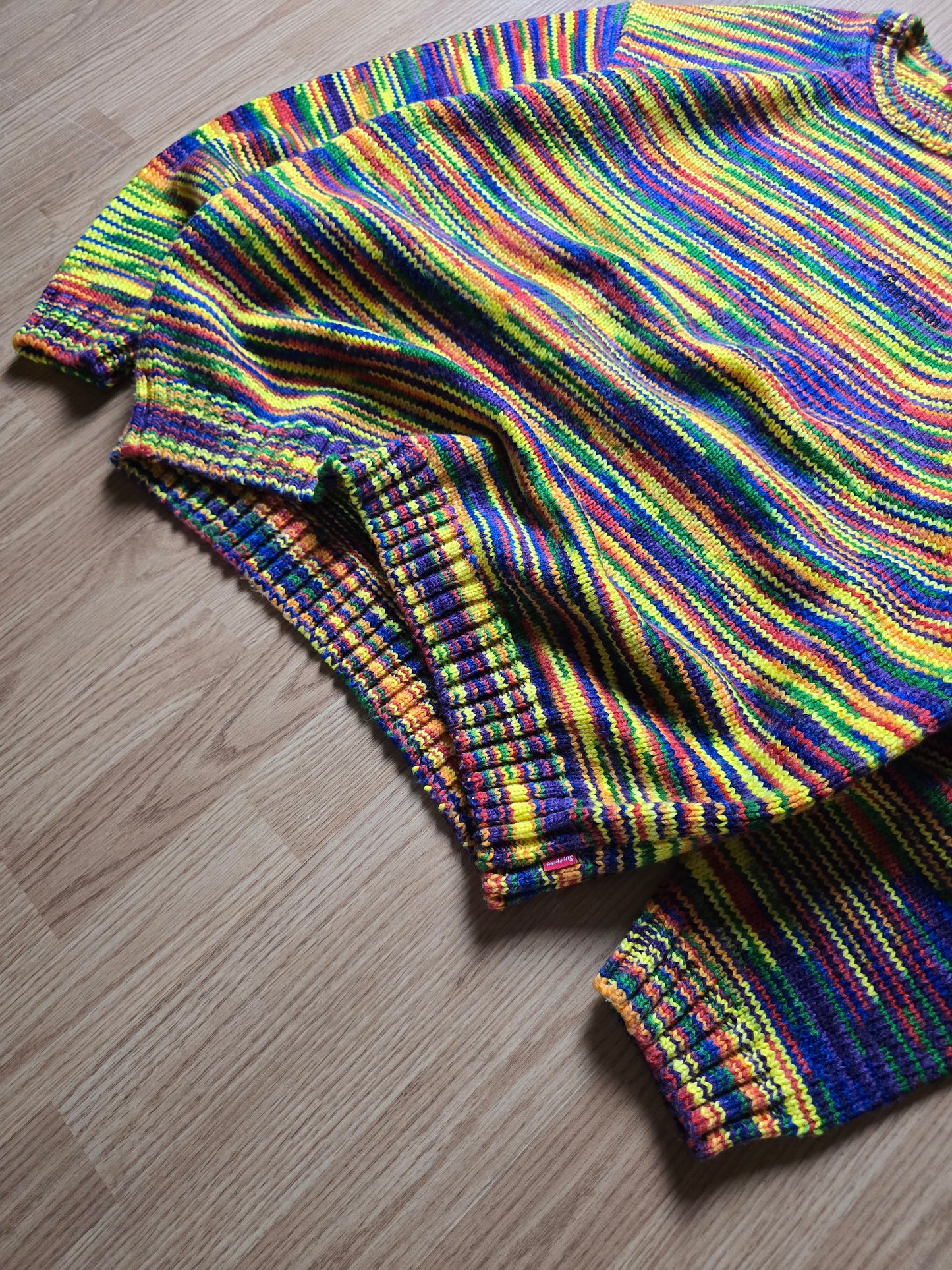 Supreme Static Multi Knit Sweater (XL)