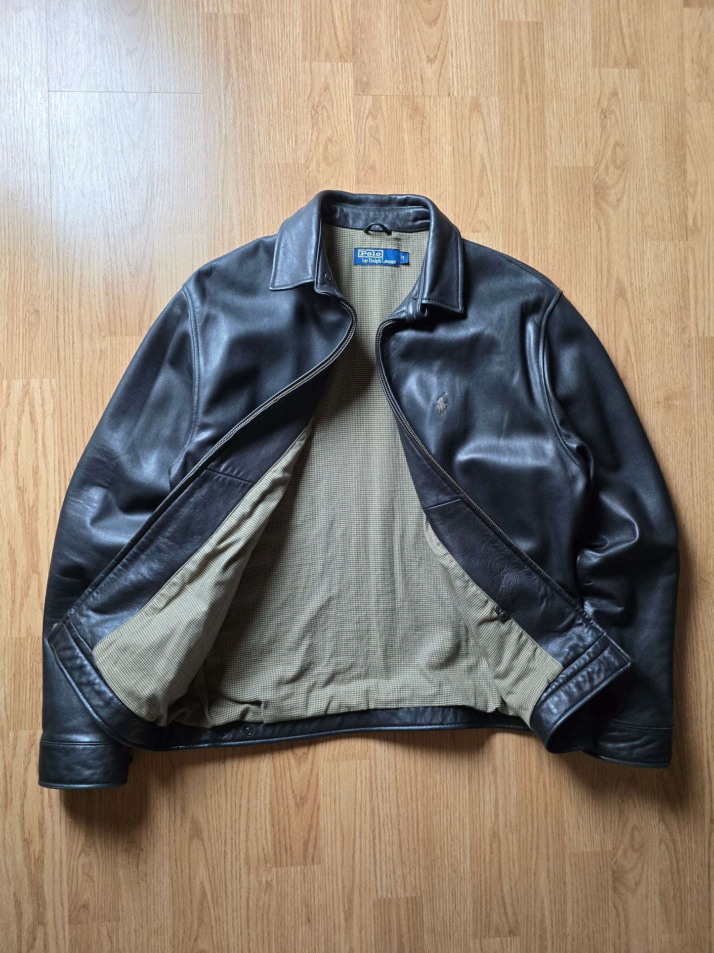 Polo Ralph Lauren Heavyweight Leather Jacket (M)