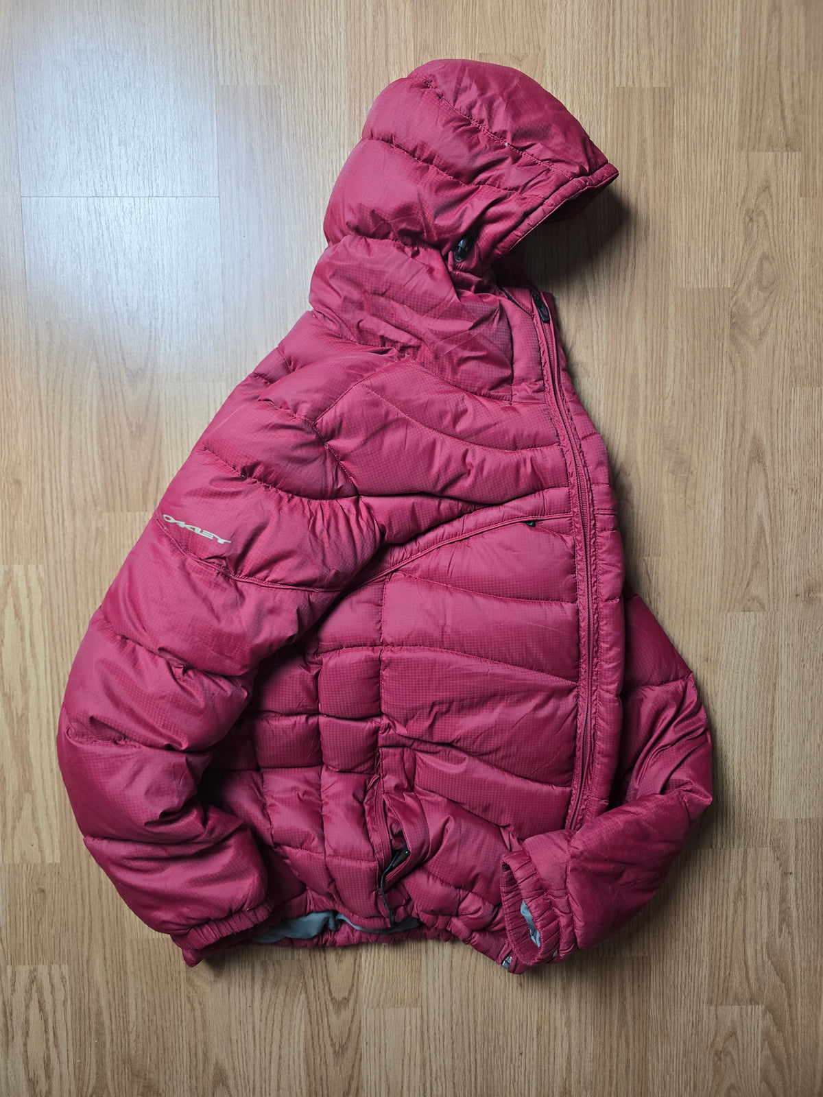 Vintage Oakley Technical Down Hooded Puffer Jacket (S/M)
