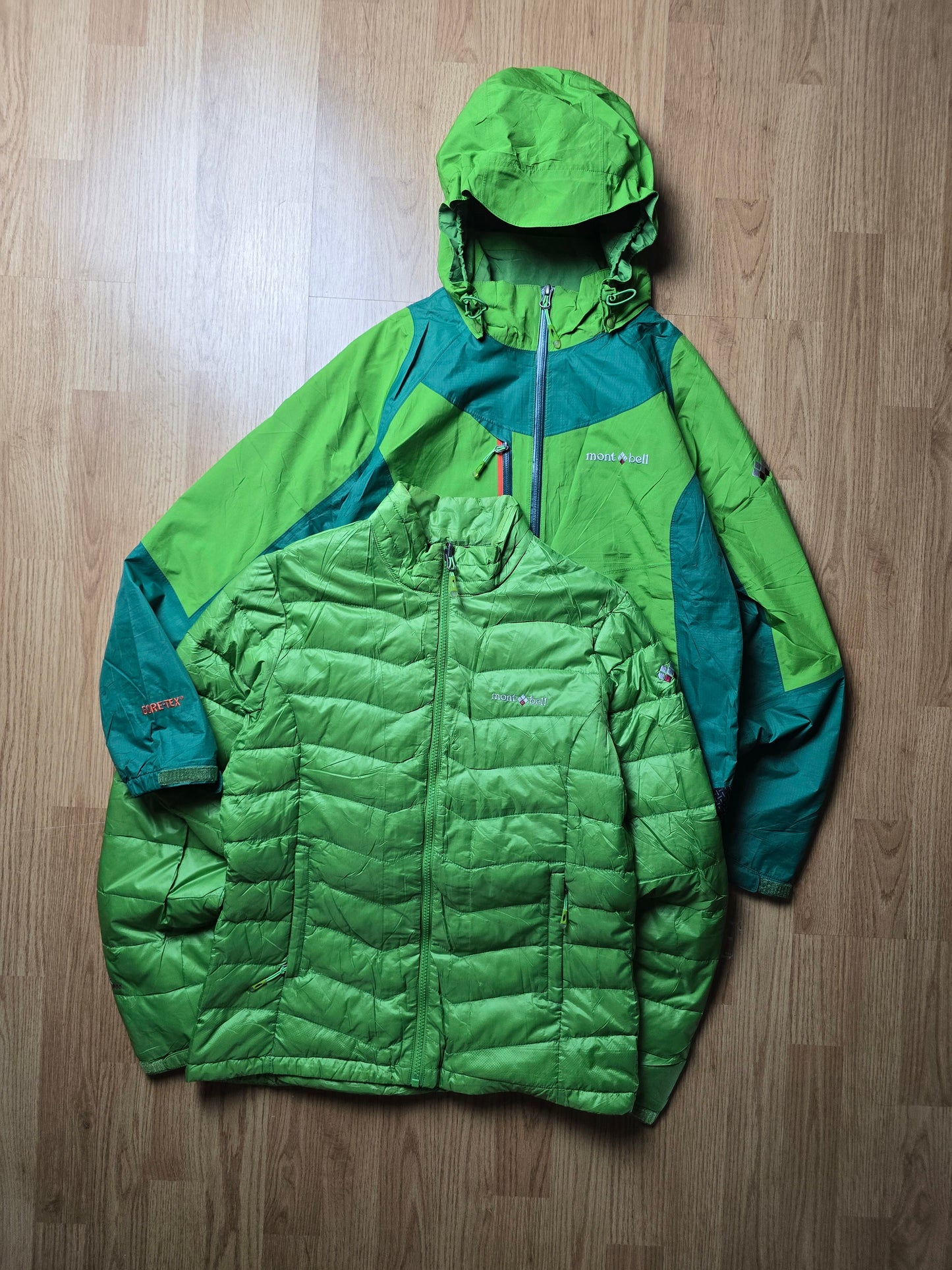 Vintage Montbell 2-In-1 Gore-tex Jacket With Removable Down Liner (M)