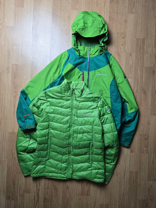 Vintage Montbell 2-In-1 Gore-tex Jacket With Removable Down Liner (M)