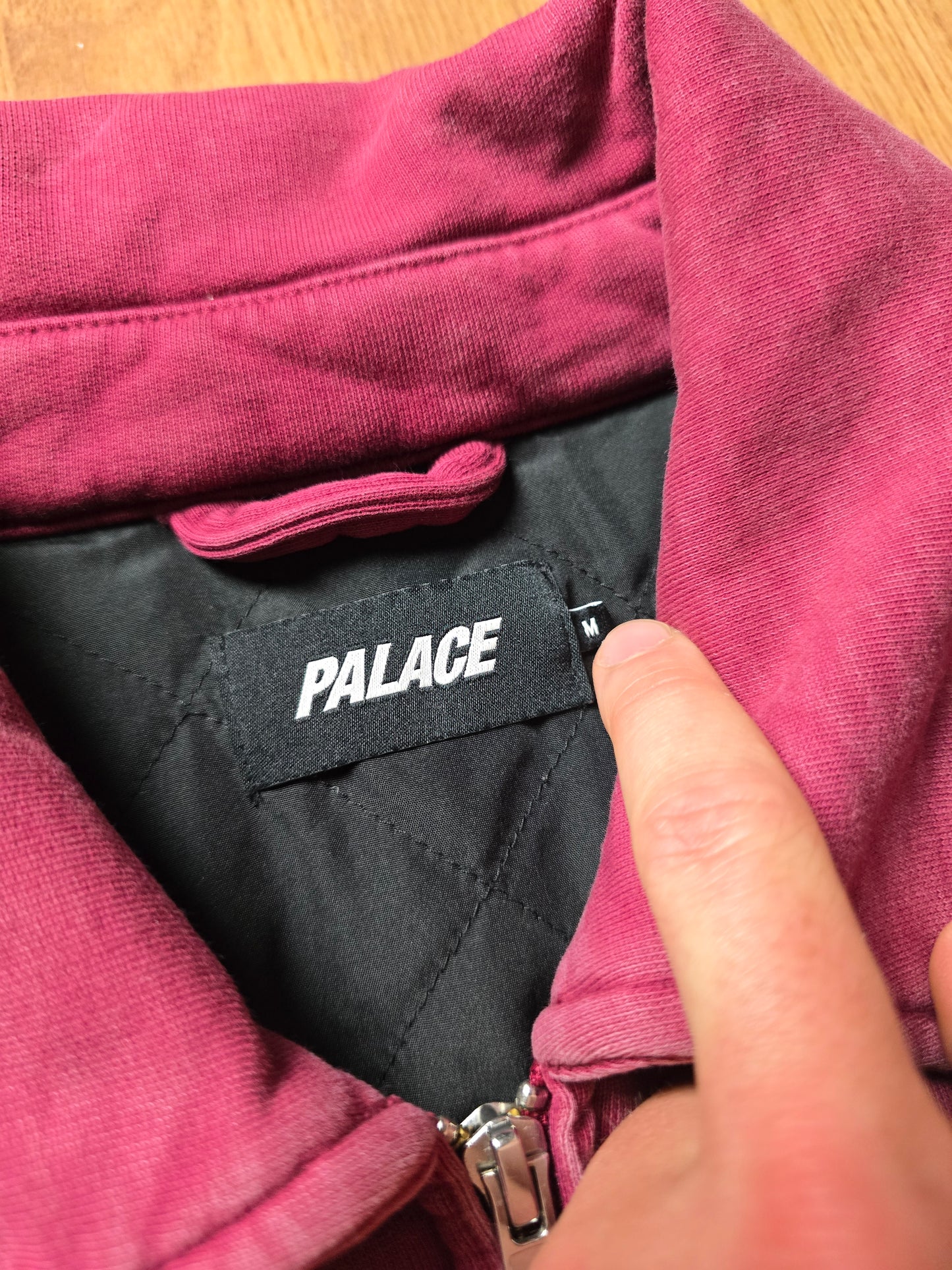 Palace 'Heavy' Quilt Lined Bomber Jacket (M/L)