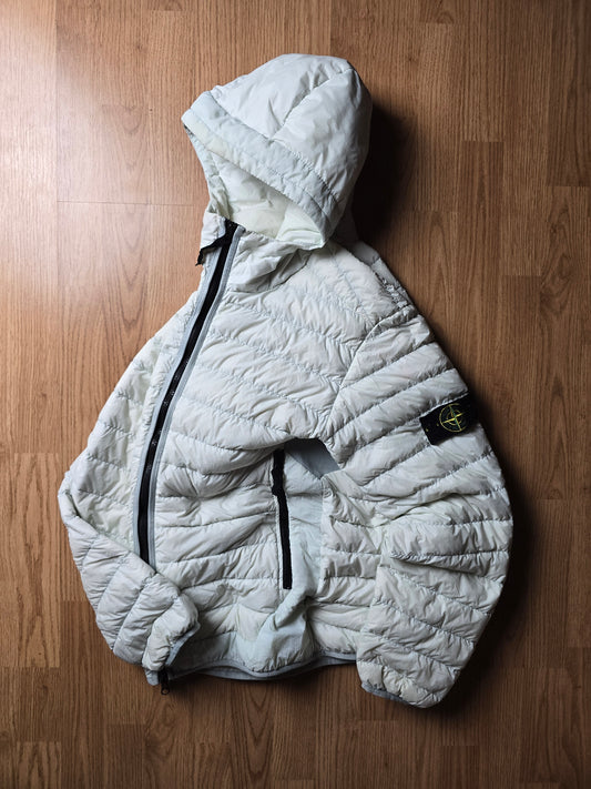 Stone Island Garment Dyed Micro Yarn Down Puffer Jacket (M/L)