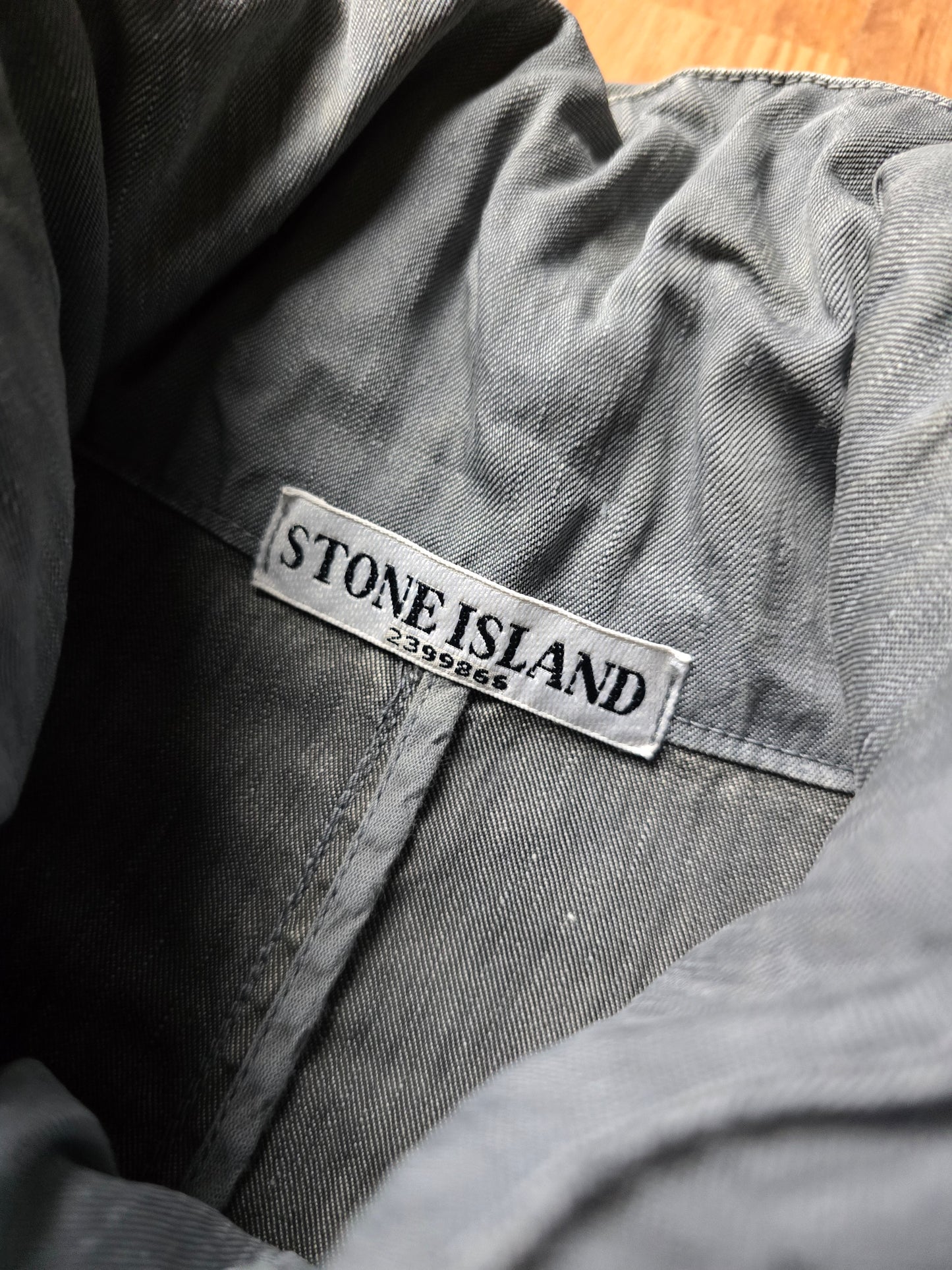 Stone Island SS11 Garment Dyed Lino Mix Park Jacket (M)