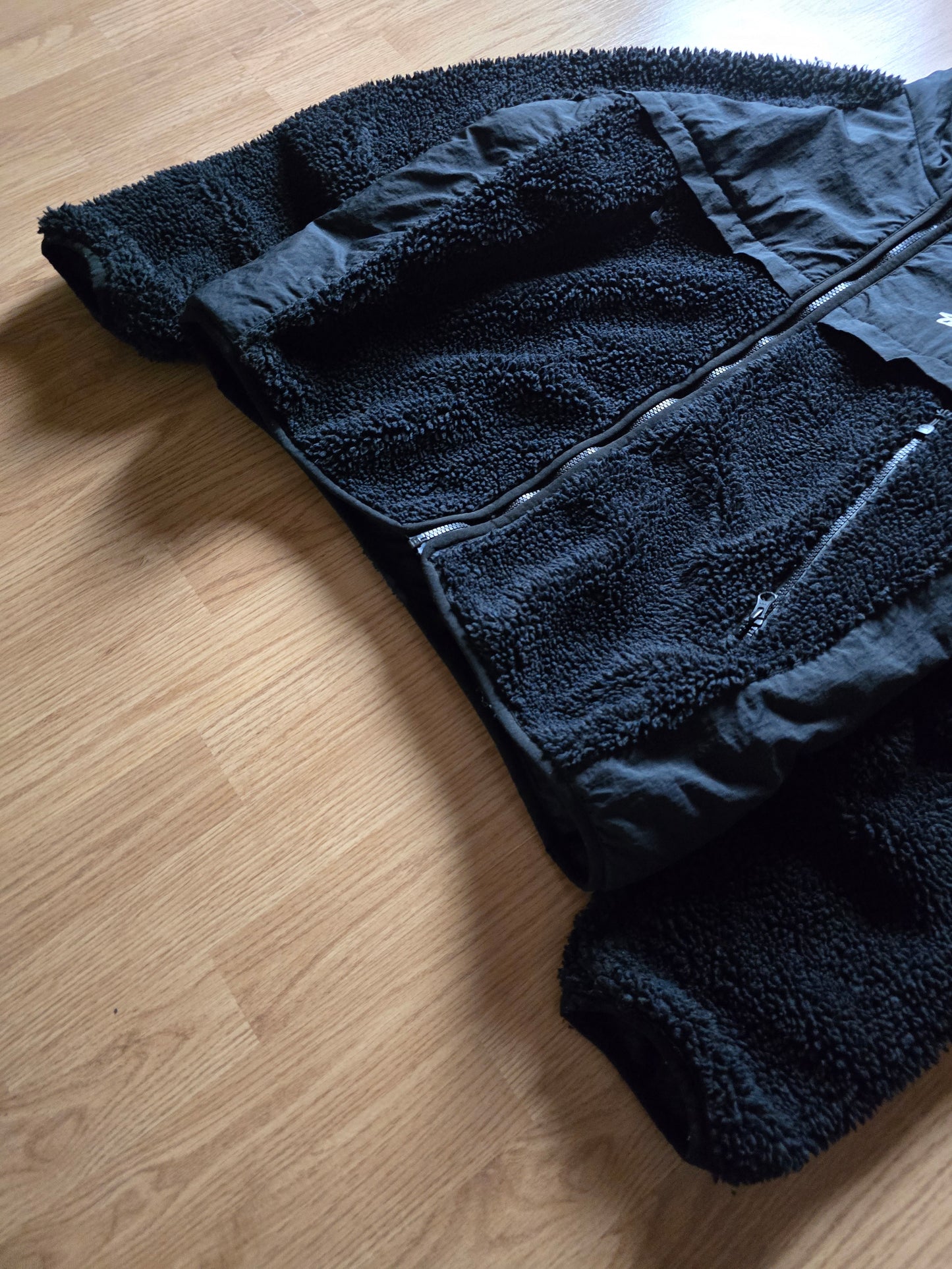 Stussy Sherpa Panelled Hooded Jacket (L)