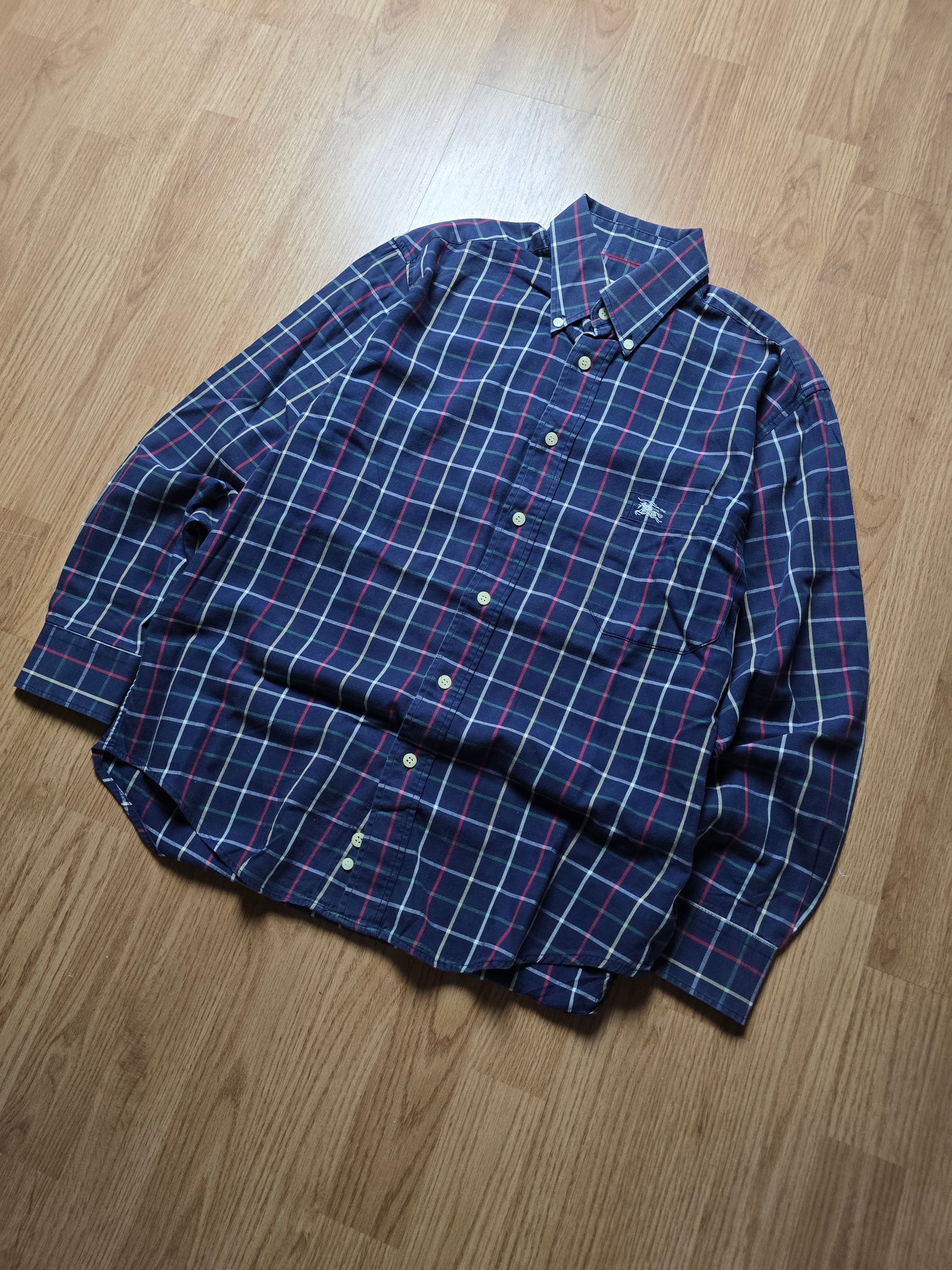 Vintage Burberry LS Nova Check Flannel Shirt (S)