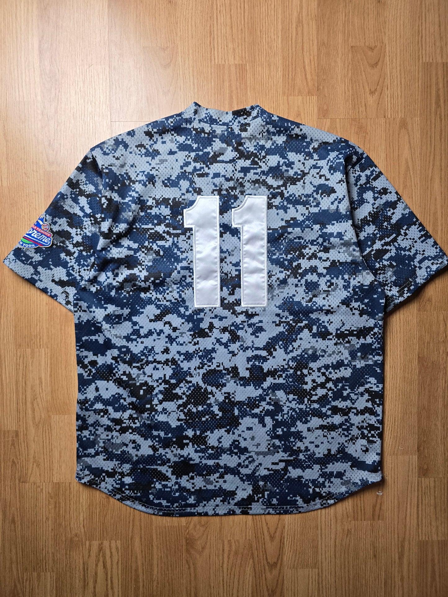 Supreme S Logo Henley Baseball Jersey (M/L)