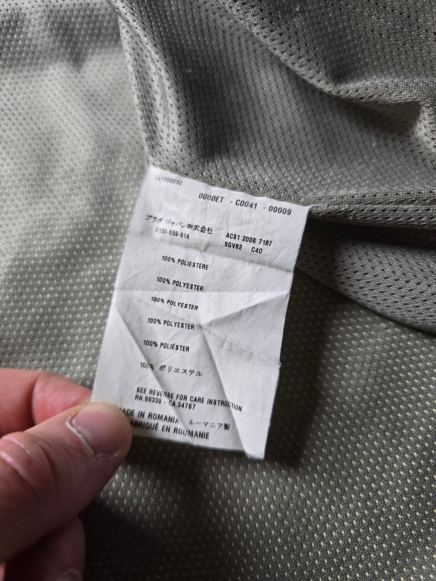 00s Prada Sport Linea Rosa Harrington Jacket (L)