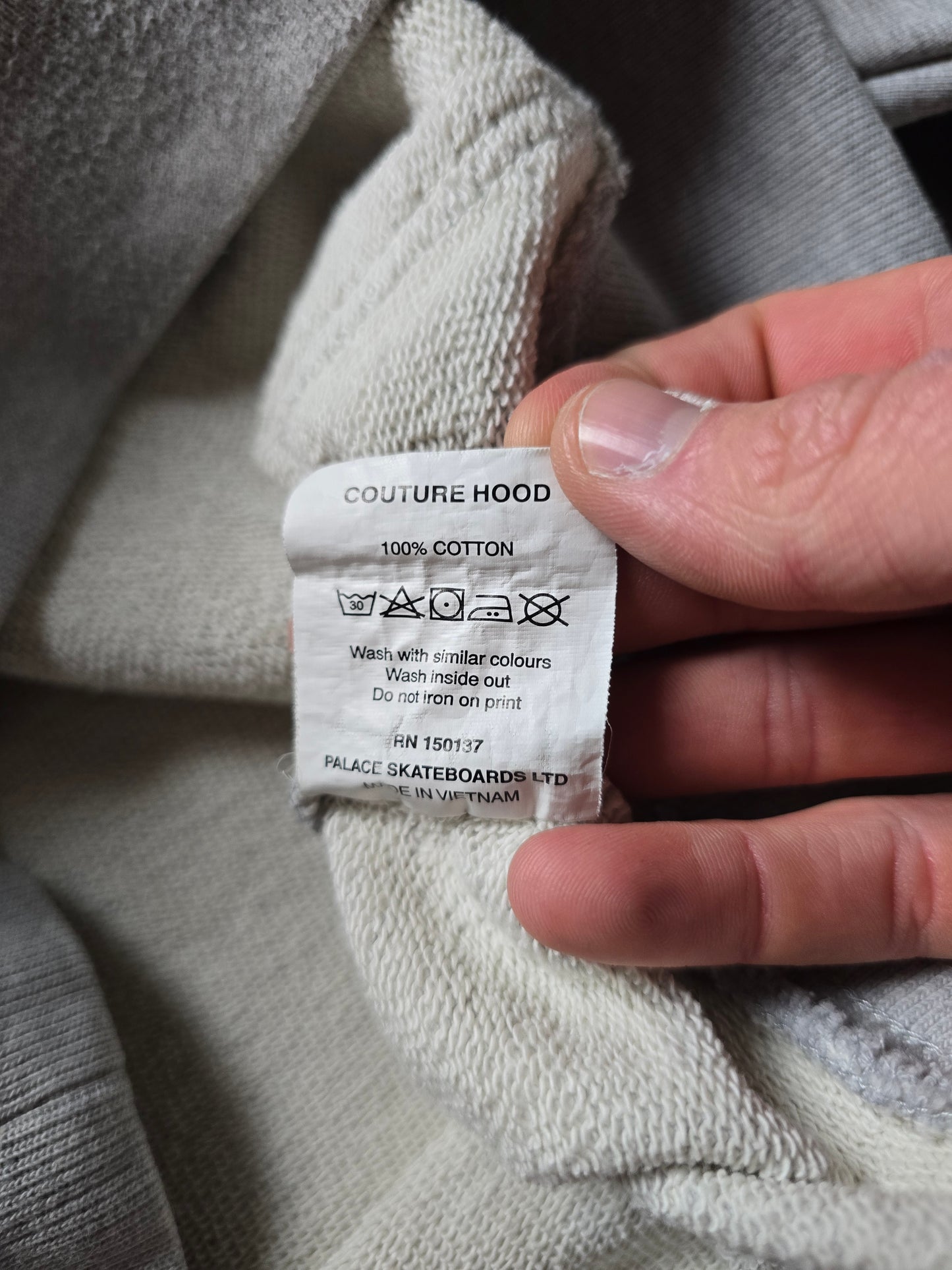 Palace Coture Embroidered Hoodie (S)