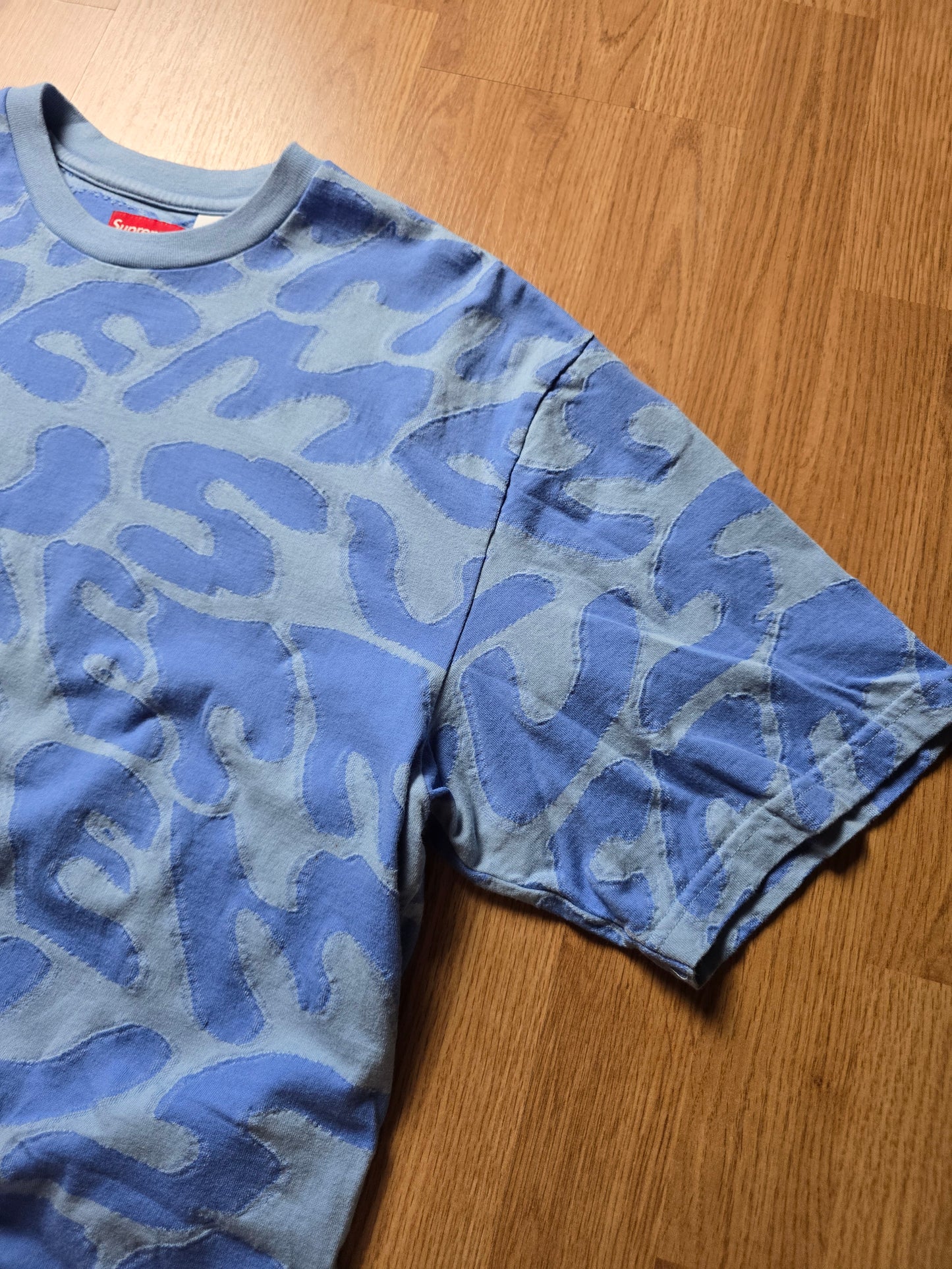 Supreme Stacked Intarsia S/S T-shirt (M/L)